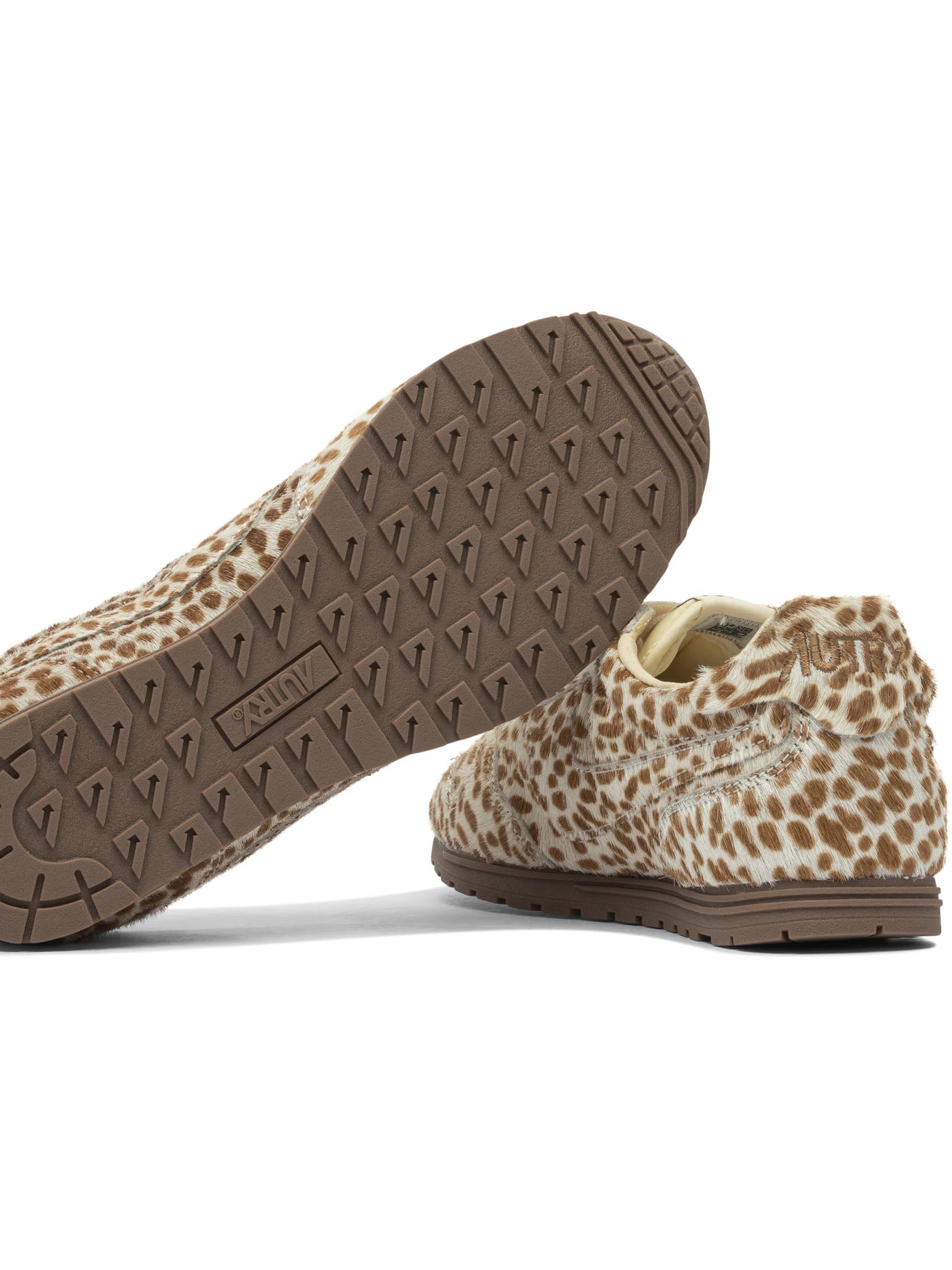 Autry Windspin Low Wom Pony/Nylon Anim/Ivory