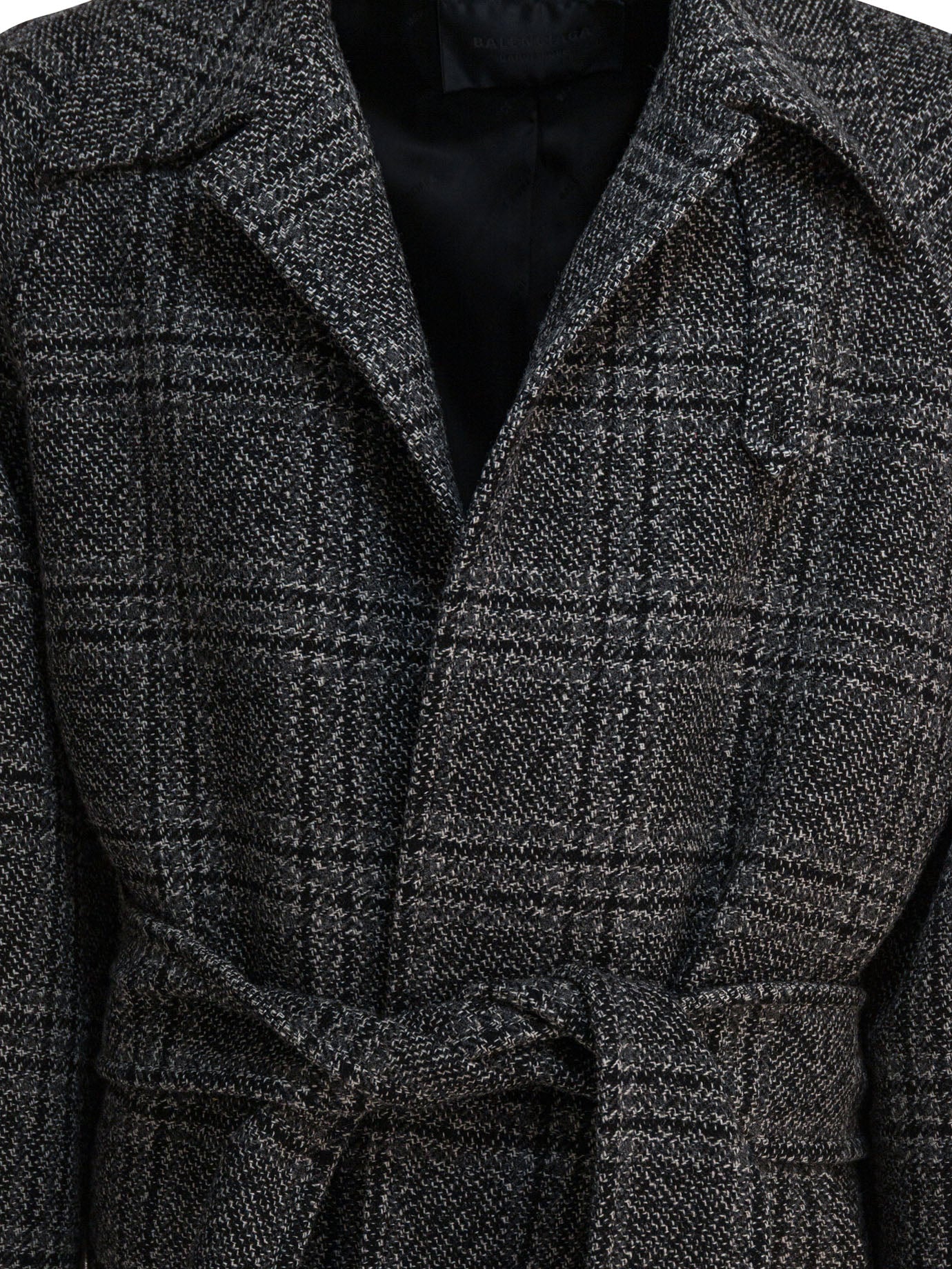 Balenciaga Single-Breasted Raglan Coat