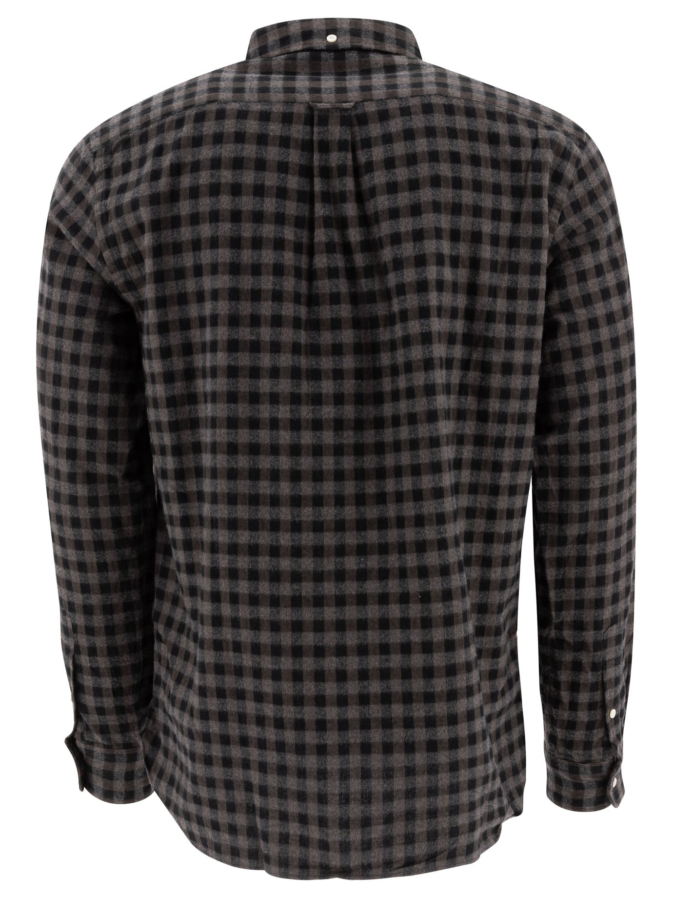 Beams Plus Bd Gingham Check Shaggy Shirt