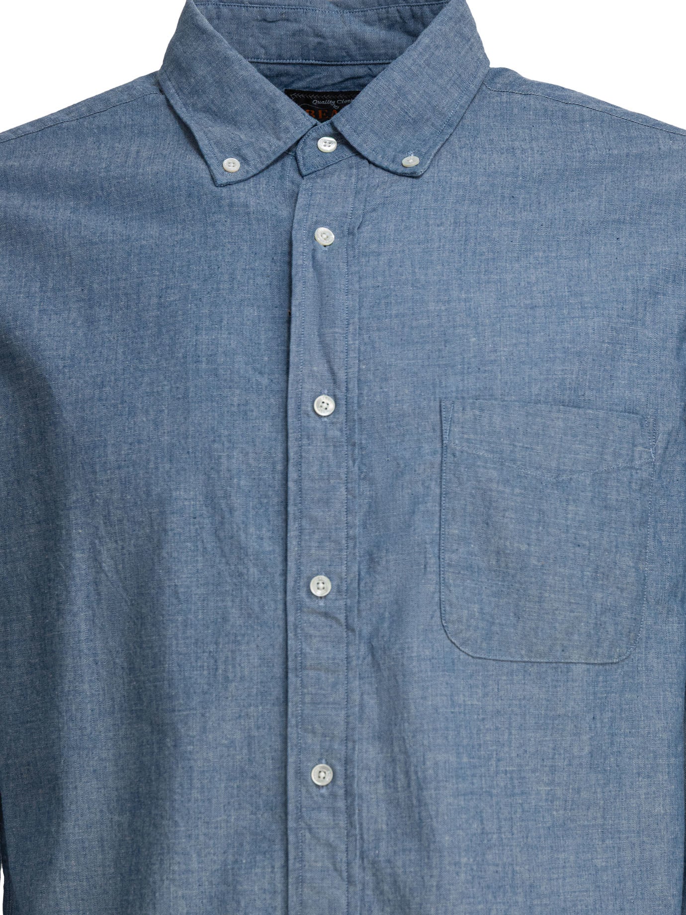 Beams Plus Shirt With Button-Down Collar