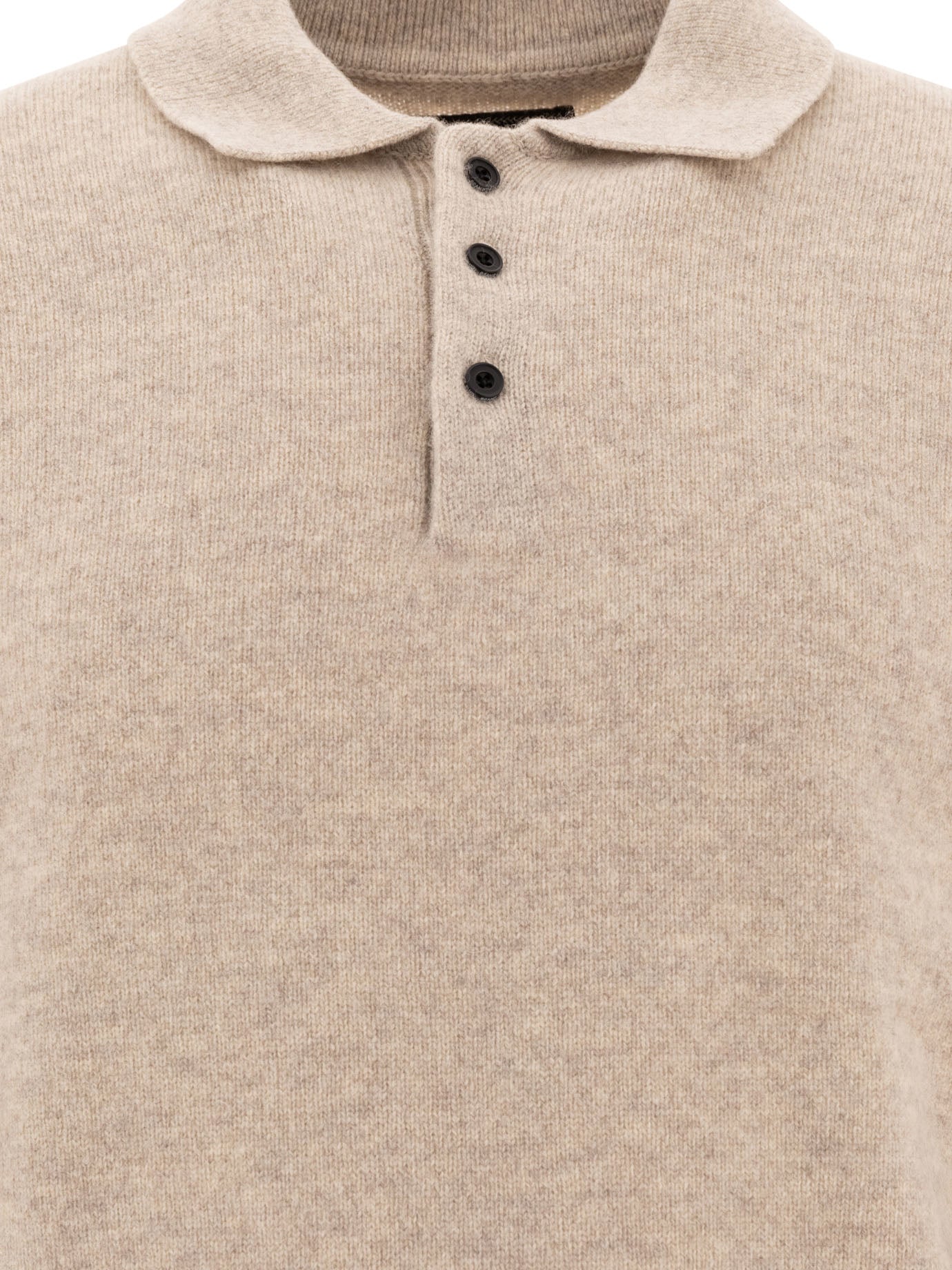 Beams Plus Wool Polo Shirt