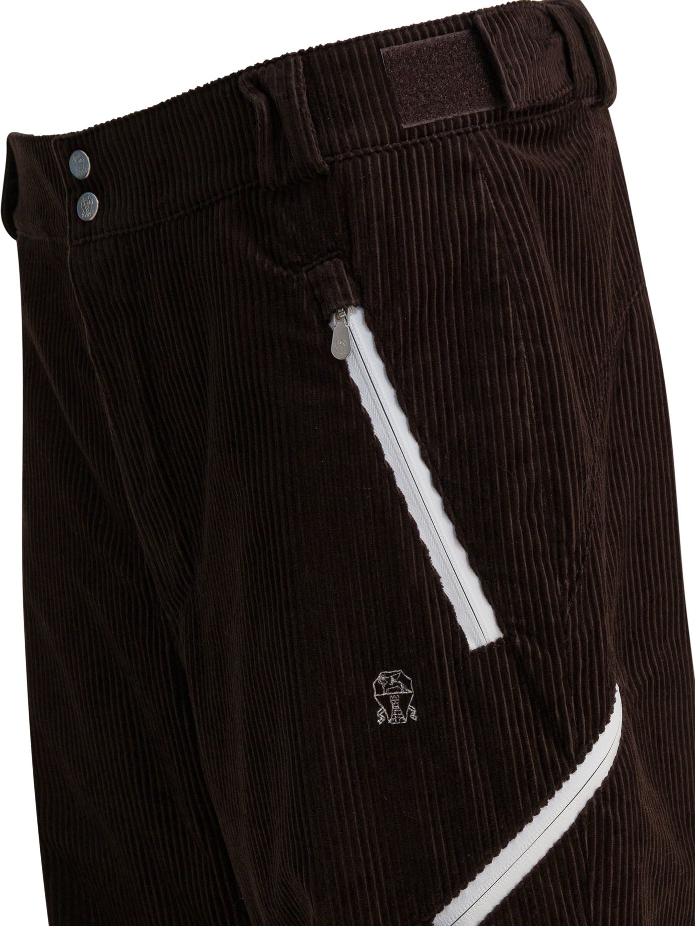 Brunello Cucinelli Velvet Padded Pants