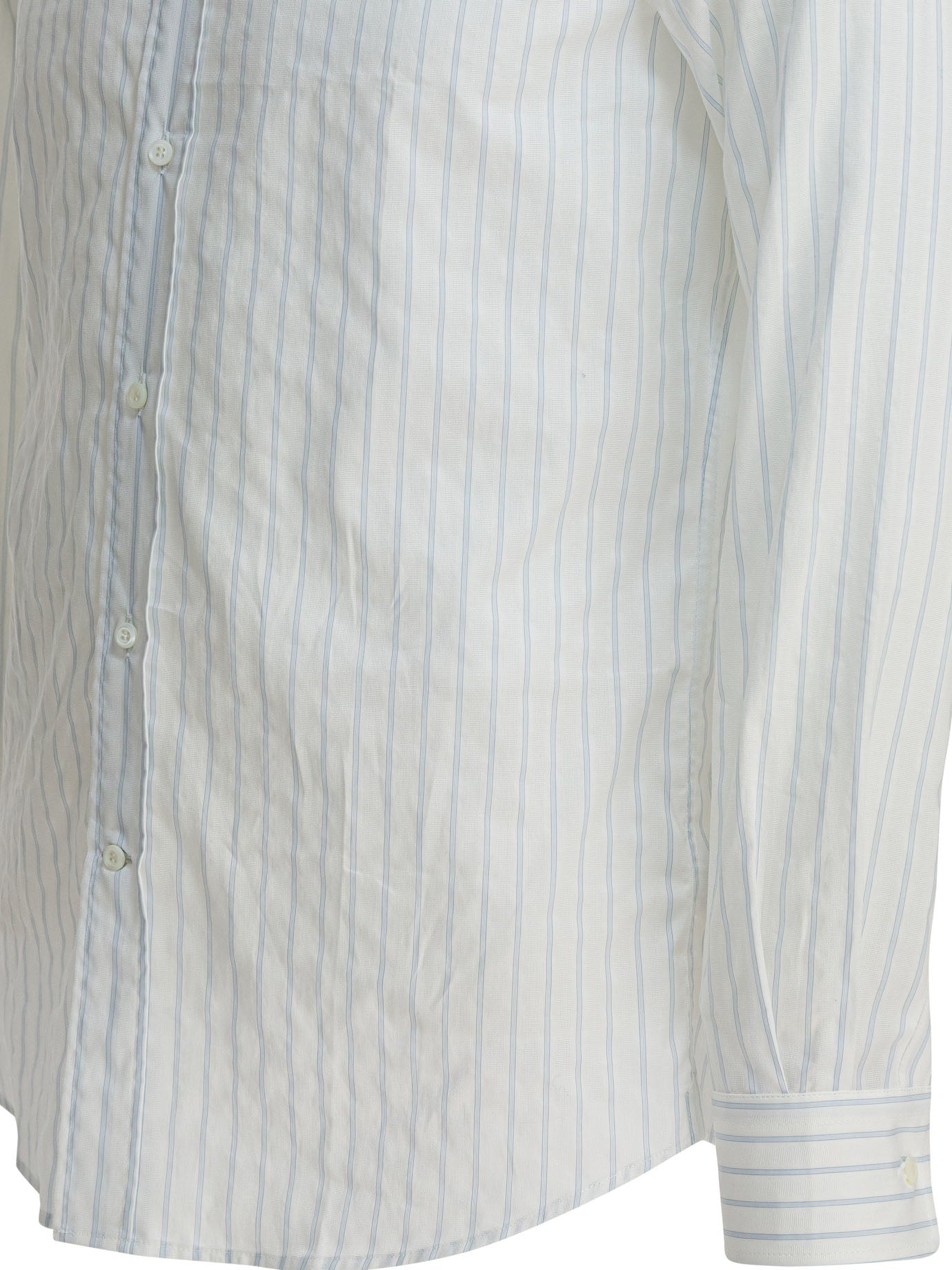 Brunello Cucinelli Cotton Striped Shirt