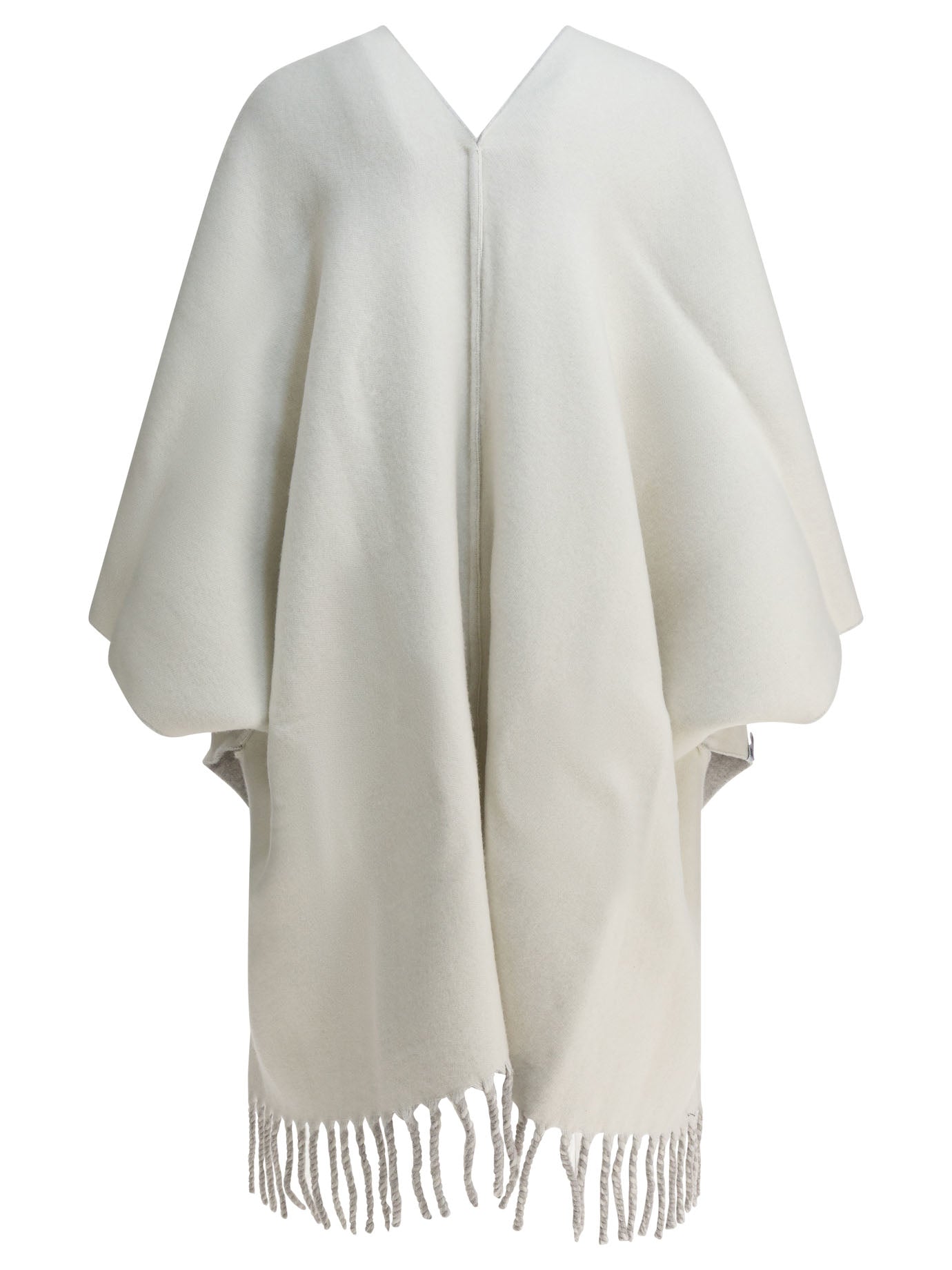 Brunello Cucinelli Reversible Wool And Cashmere Cape