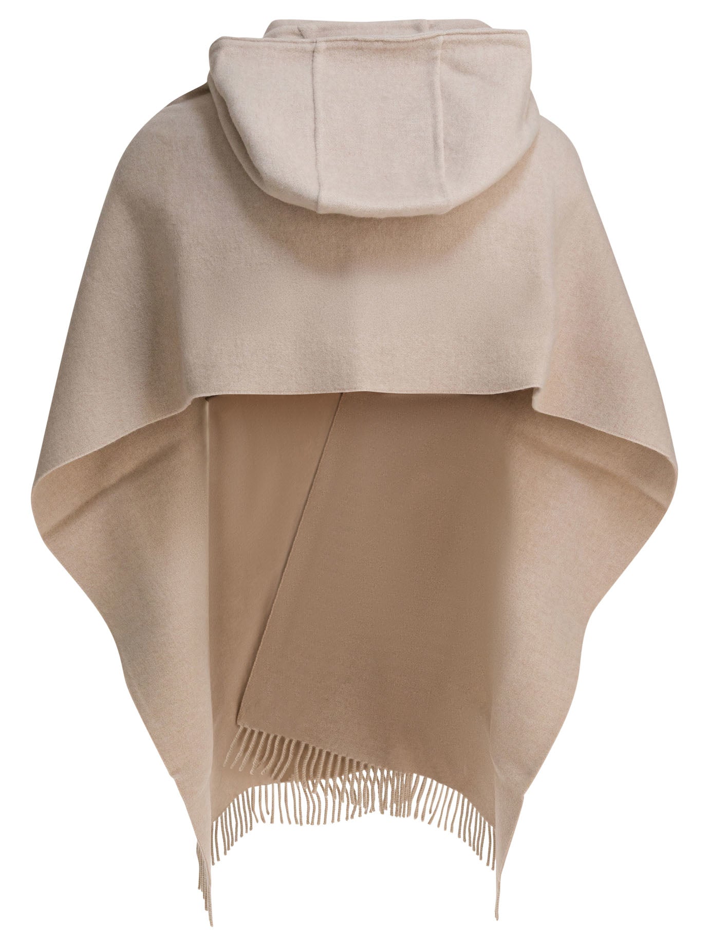 Brunello Cucinelli Wool And Cashmere Hooded Scarf