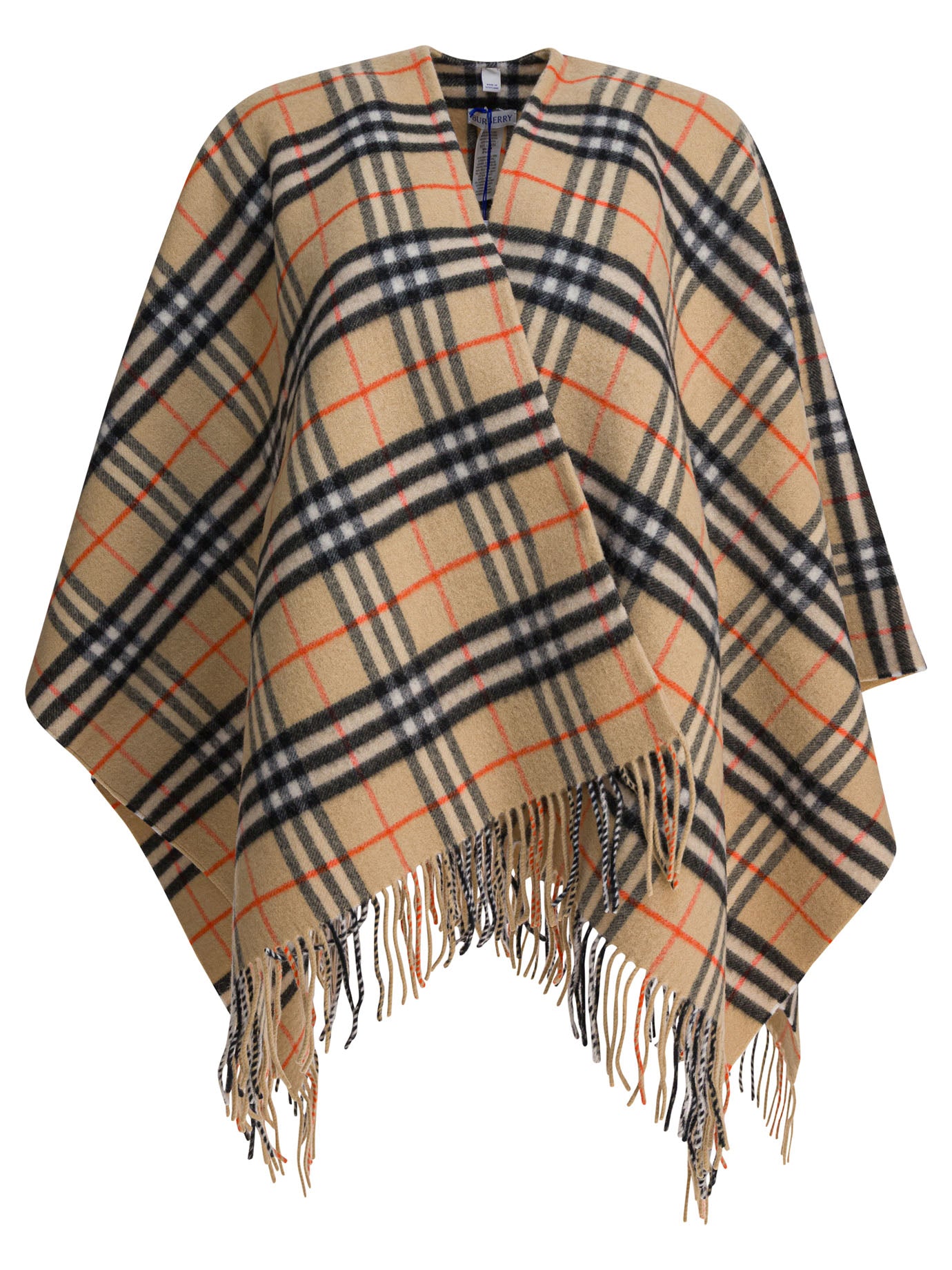 Burberry Check Cape