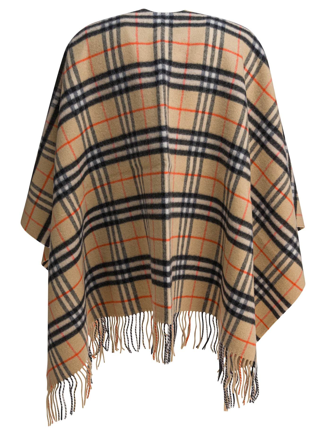 Burberry Check Cape