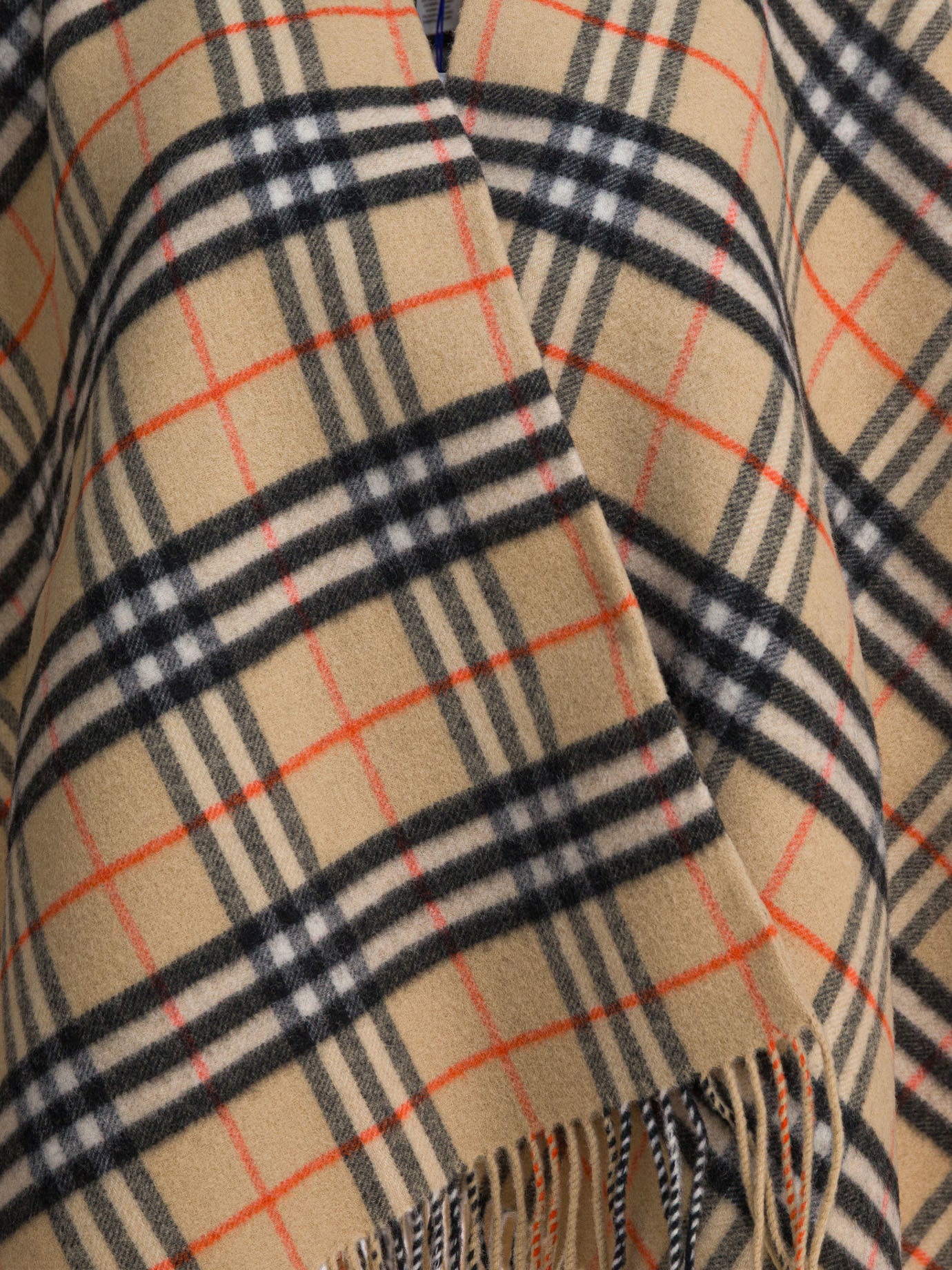 Burberry Check Cape