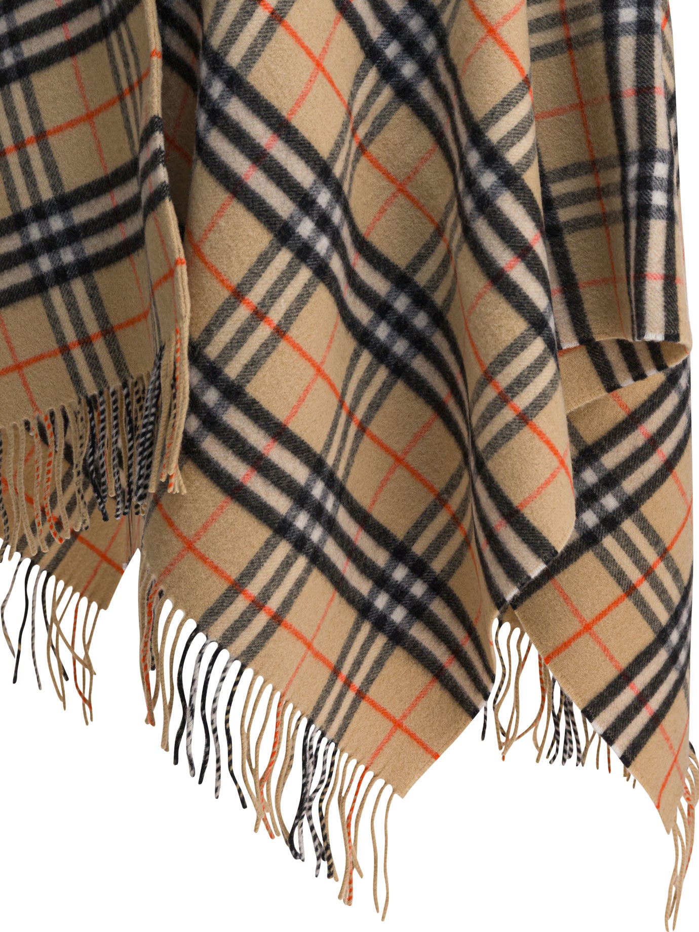 Burberry Check Cape