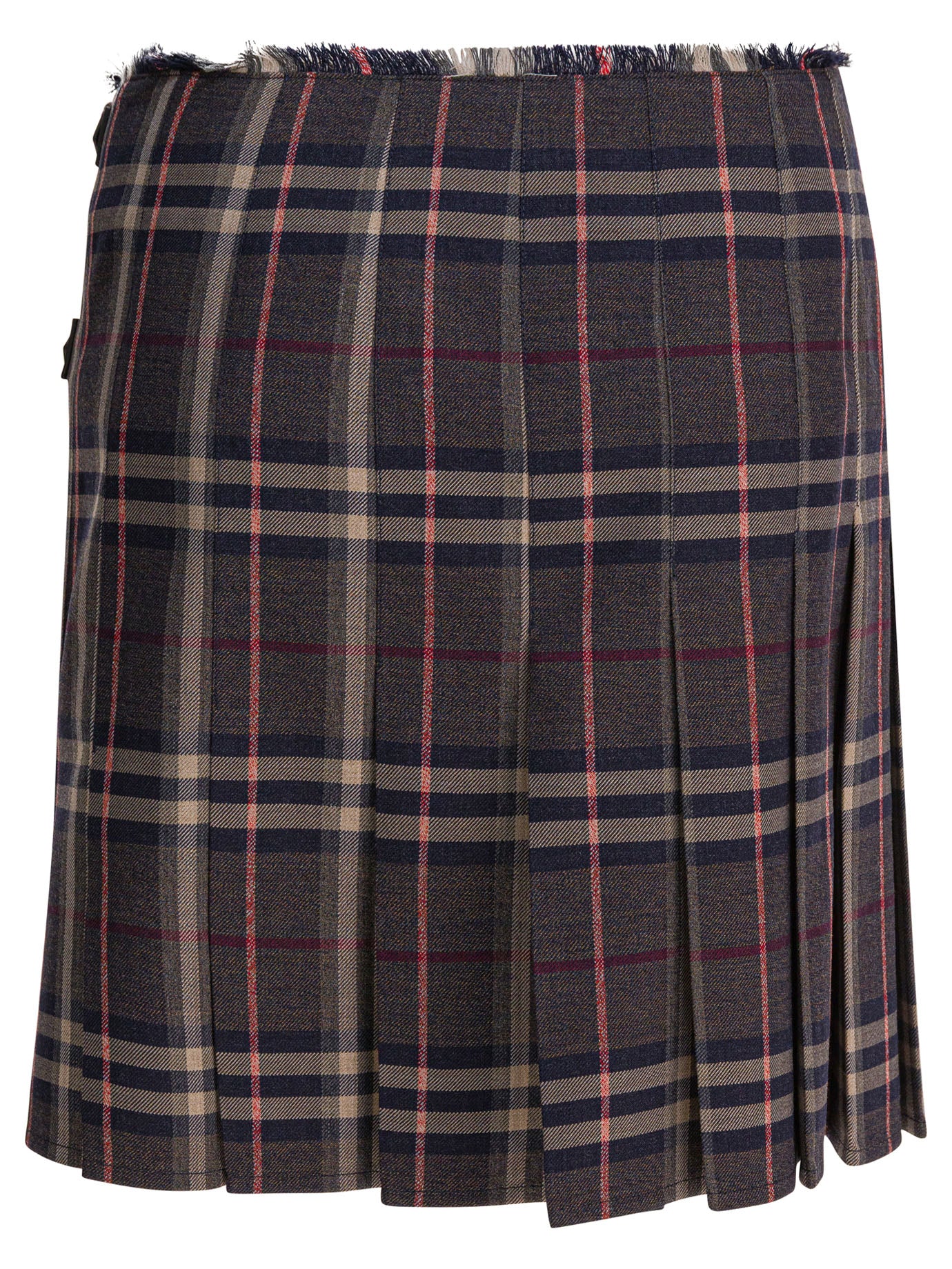 Burberry Check Wool Mini Kilt