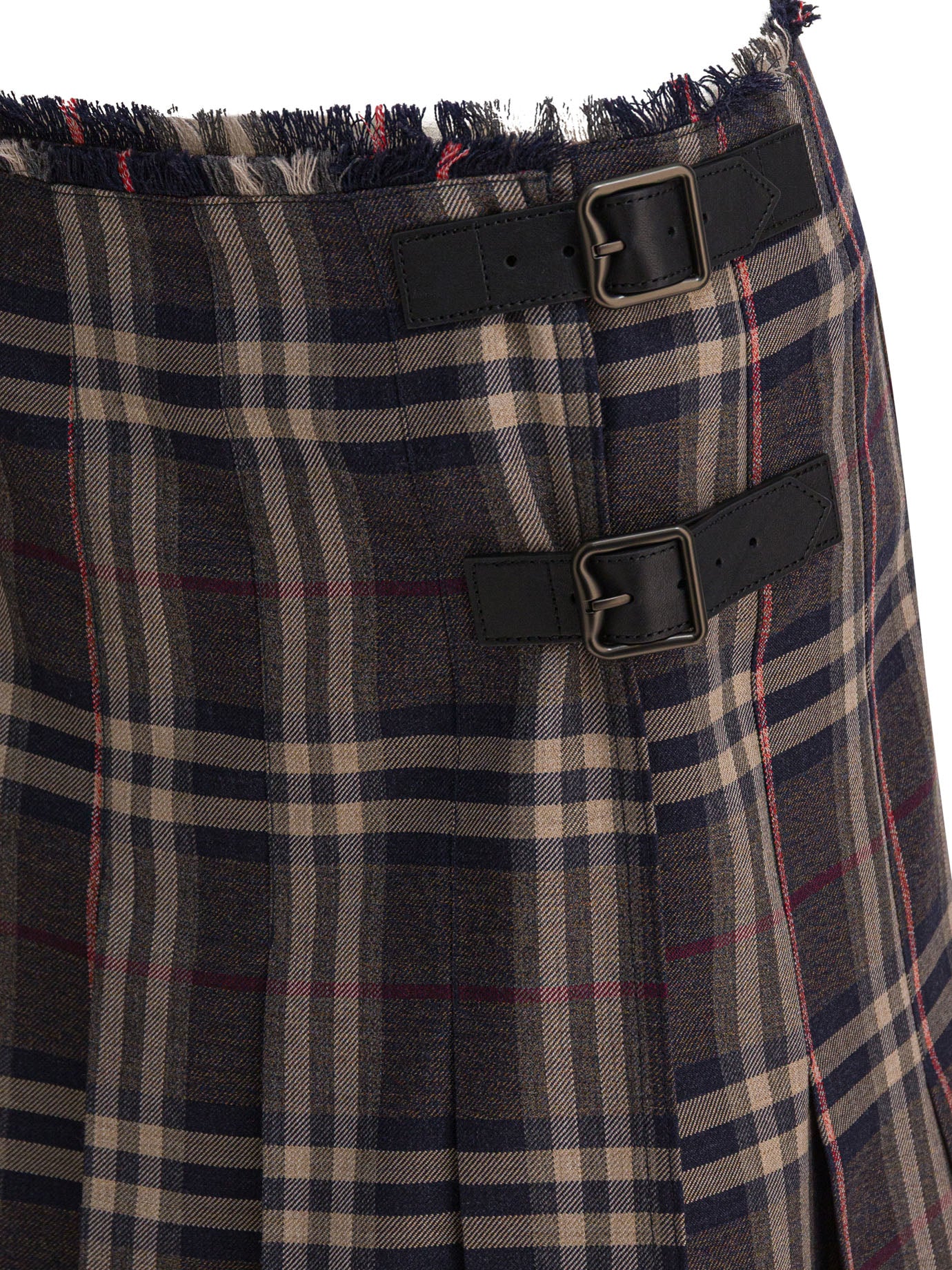 Burberry Check Wool Mini Kilt