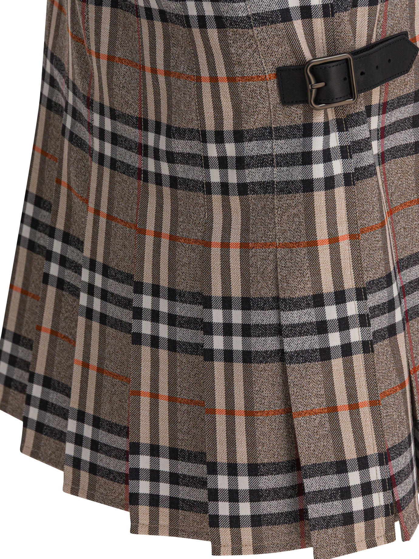 Burberry Check Wool Mini Kilt
