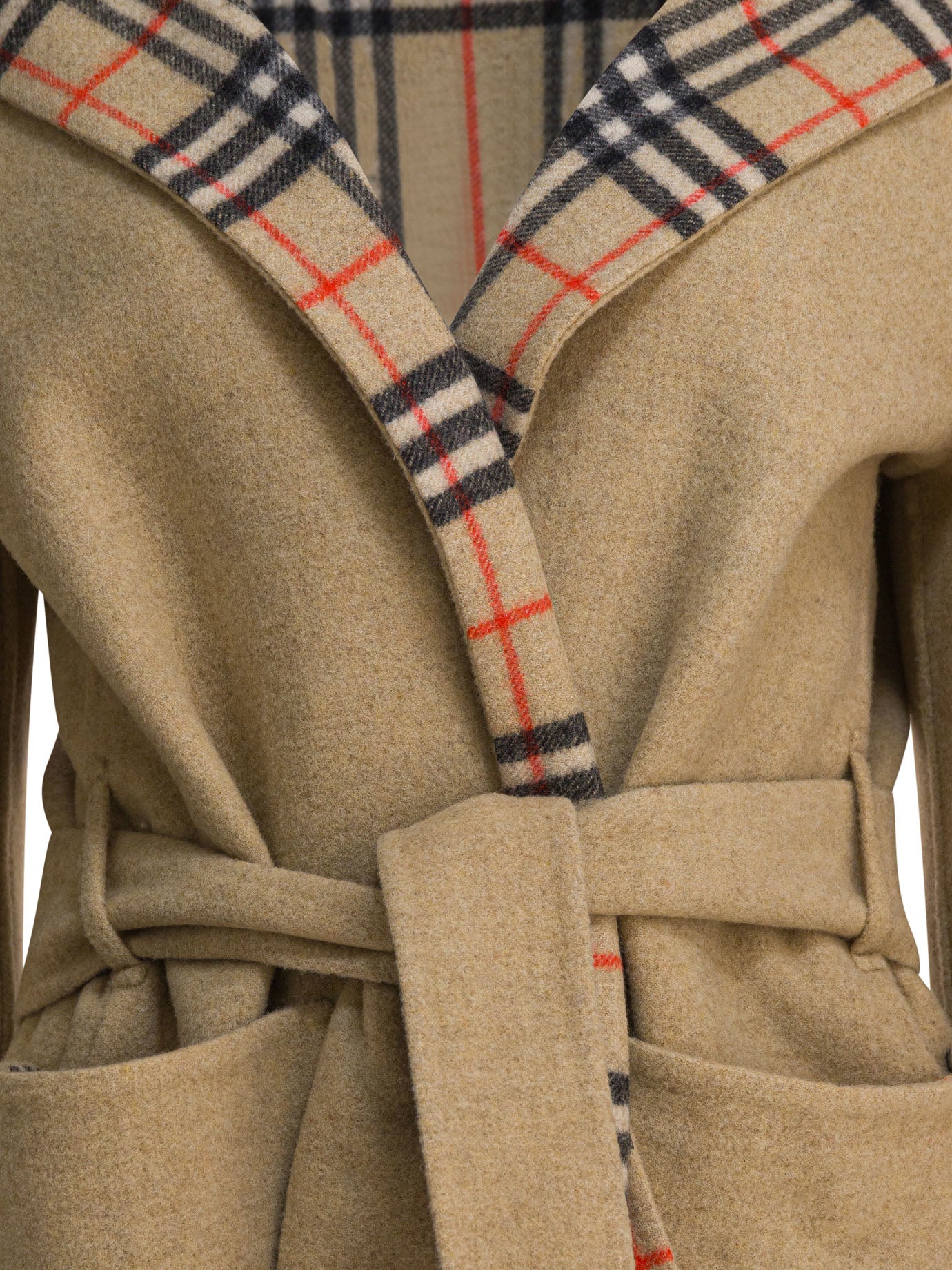 Burberry Reversible Wool Coat