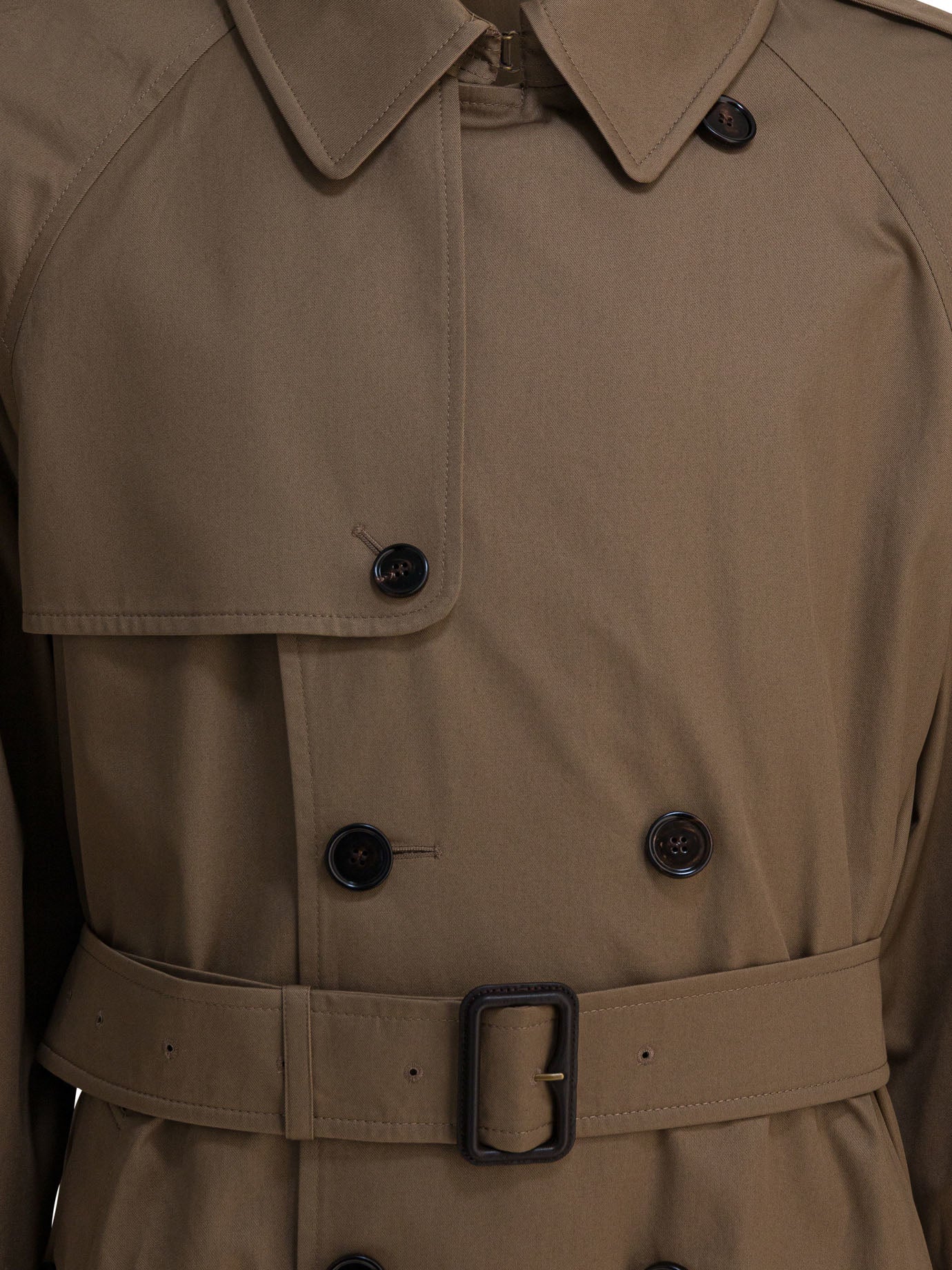 Burberry Long Gabardine Trench Coat