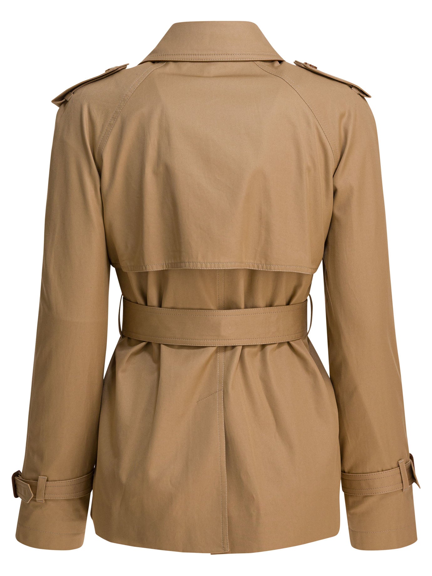Chloé Short Cotton Gabardine Trench Coat