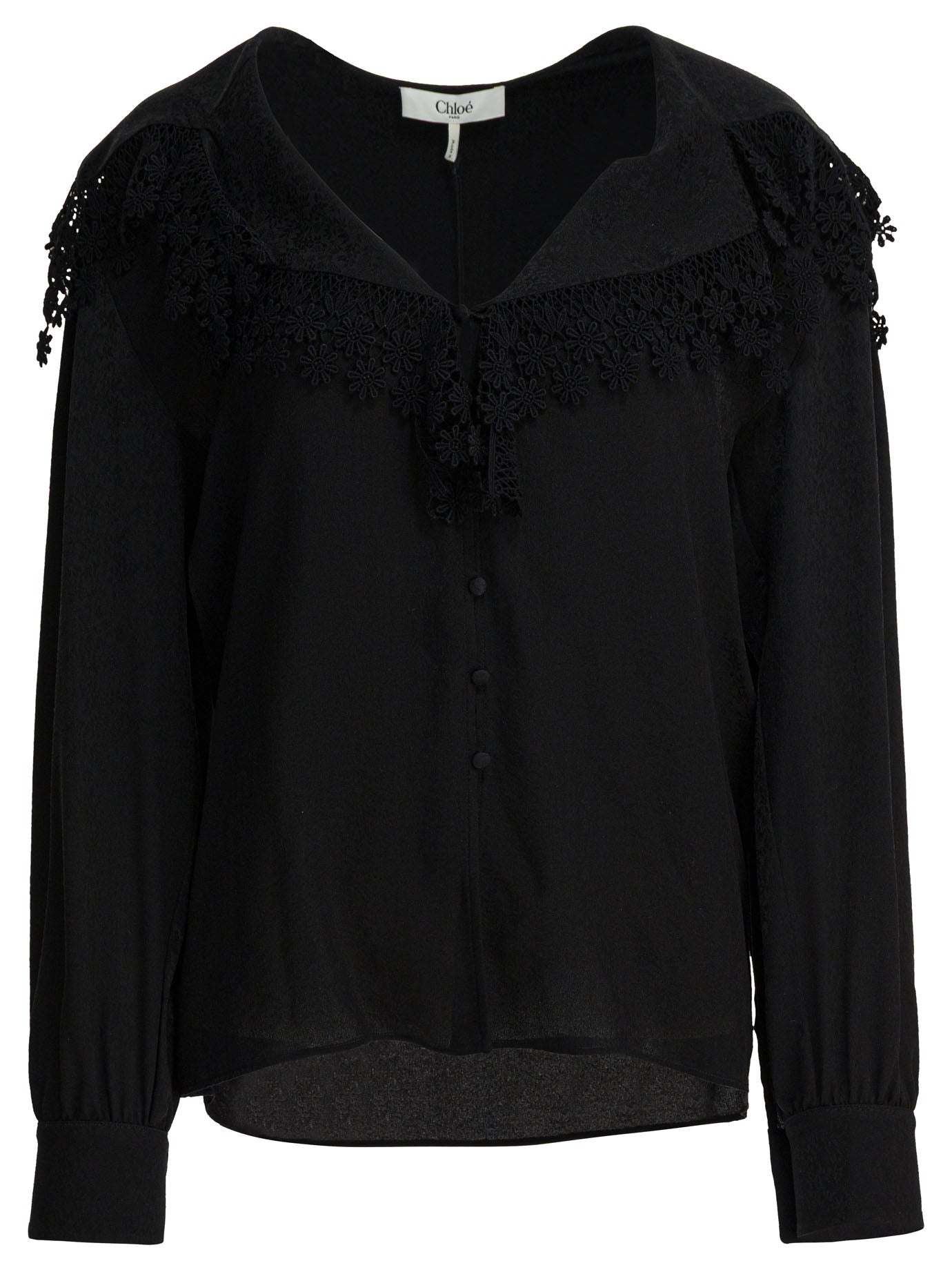 Chloé Blouse With Lace Collar