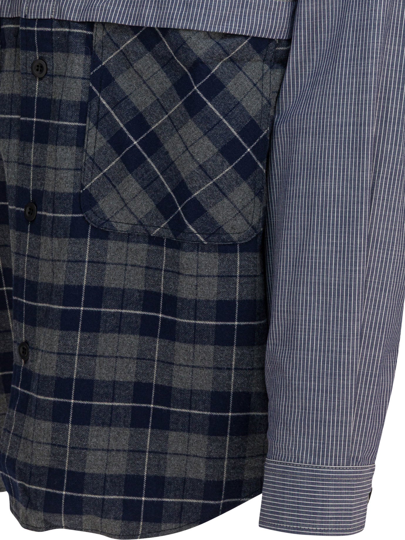 Comme Des Garçons Homme Shirt With Cotton Inserts