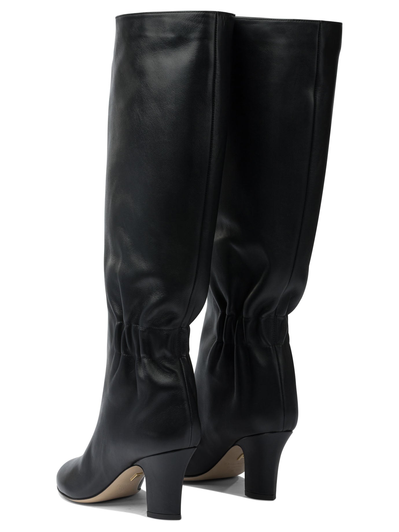 Ferragamo Curled Details Boots 70 Mm