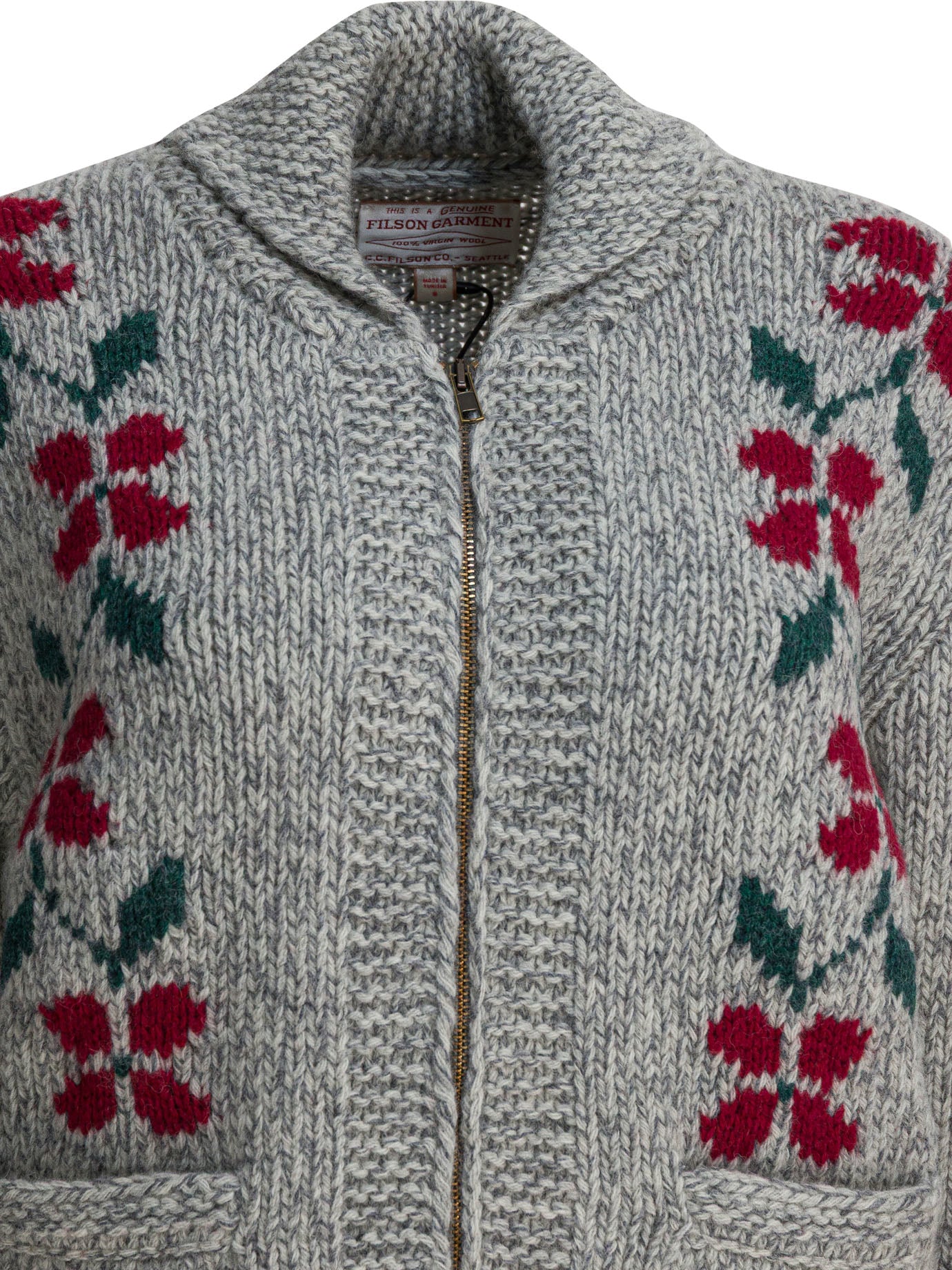 Filson Wool Cardigan With Zipper