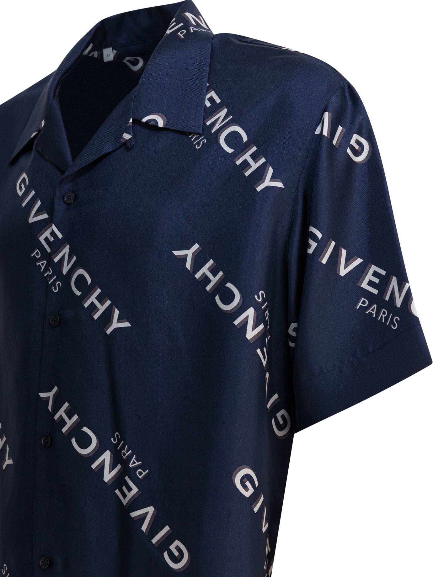 Givenchy Silk Bowling Shirt