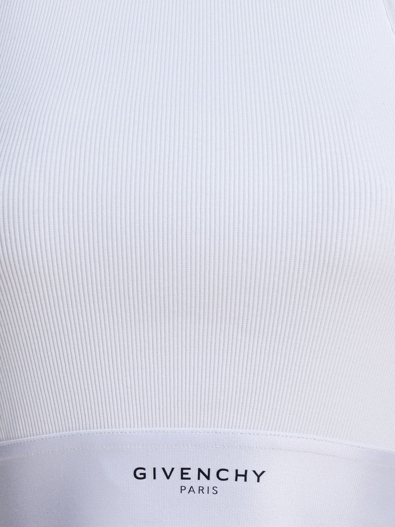 Givenchy Cropped Tank Top With Logo