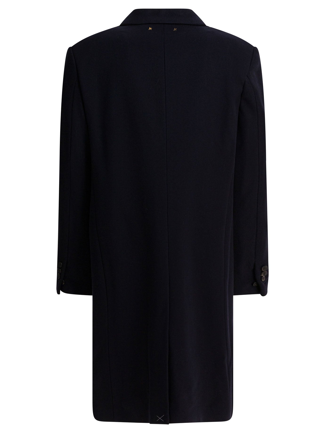 Golden Goose Single-Breasted Wool Coat