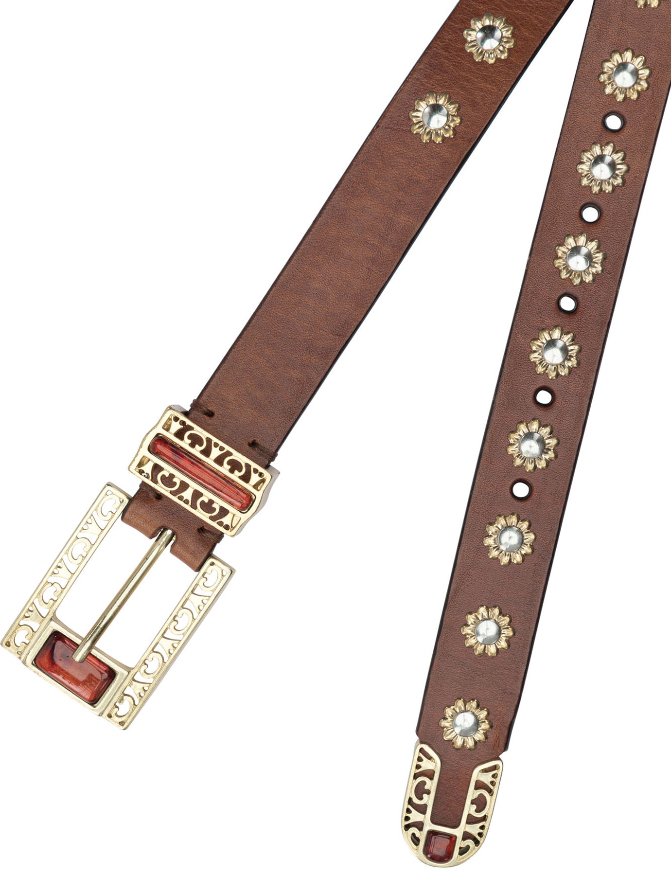 Golden Goose Belt With Embroidery