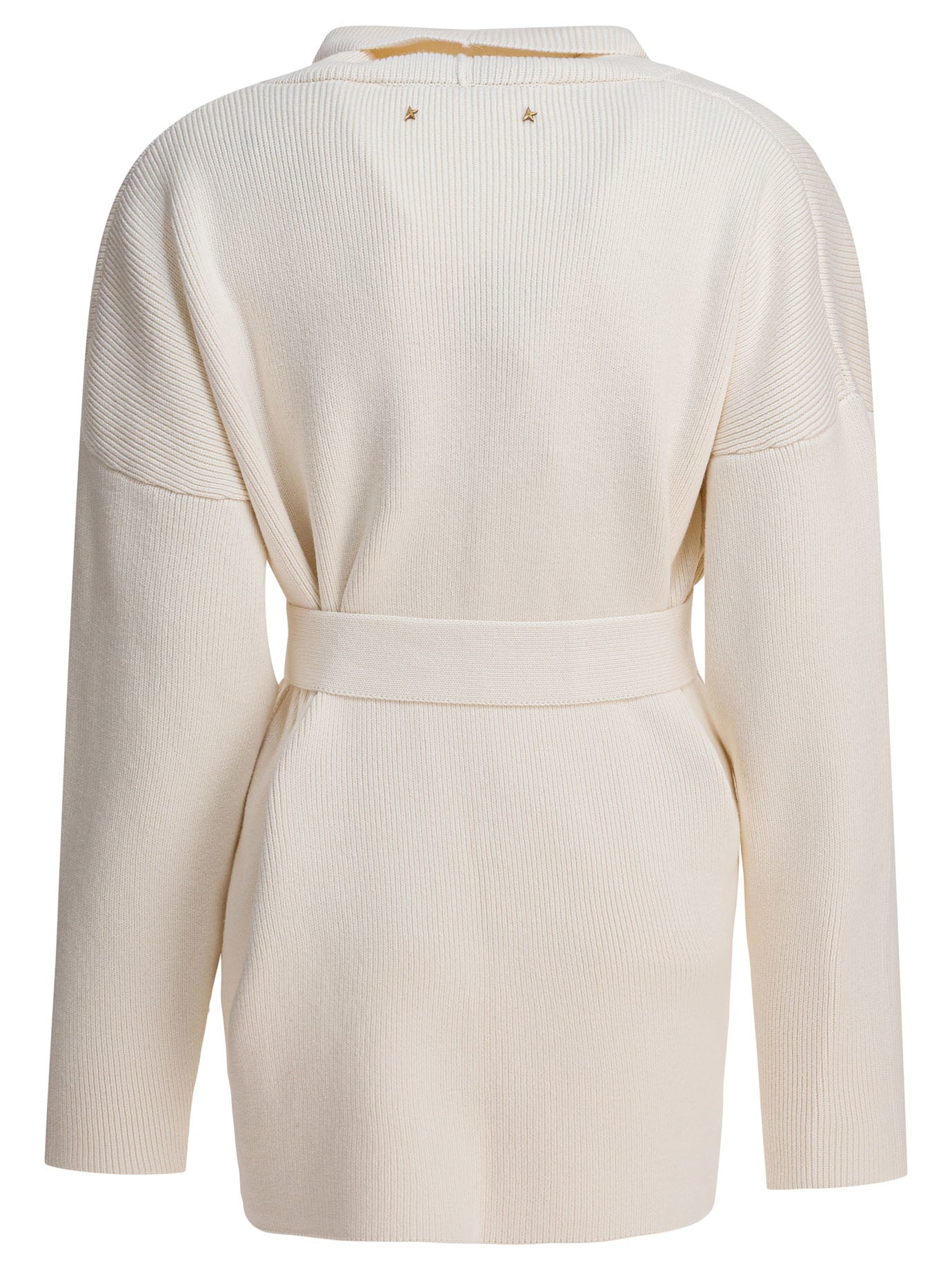 Golden Goose Cardigan With Floral Embroidery