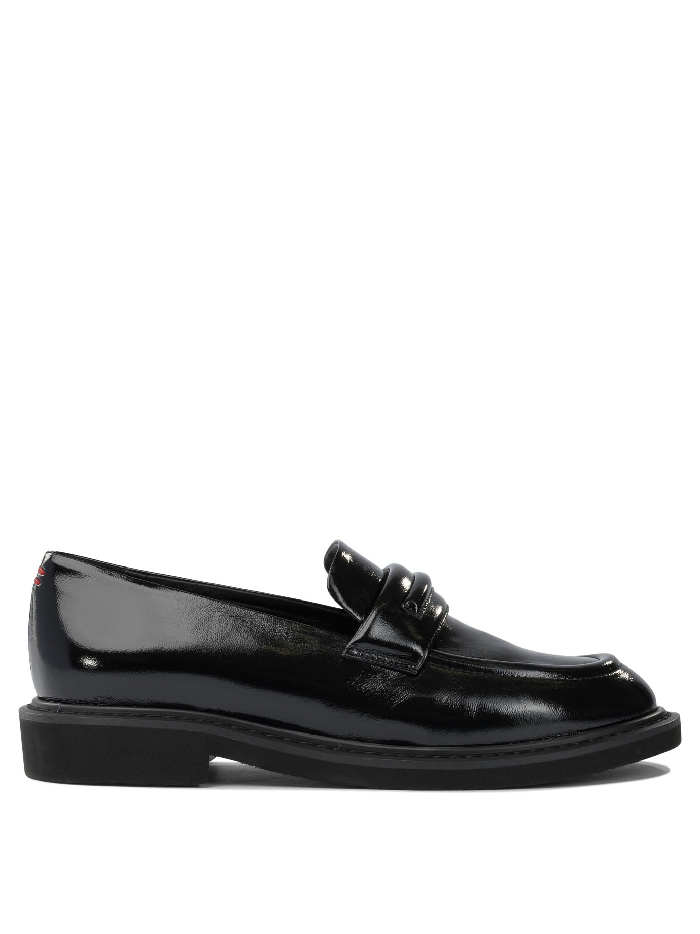 Halmanera Glossy Leather Loafers