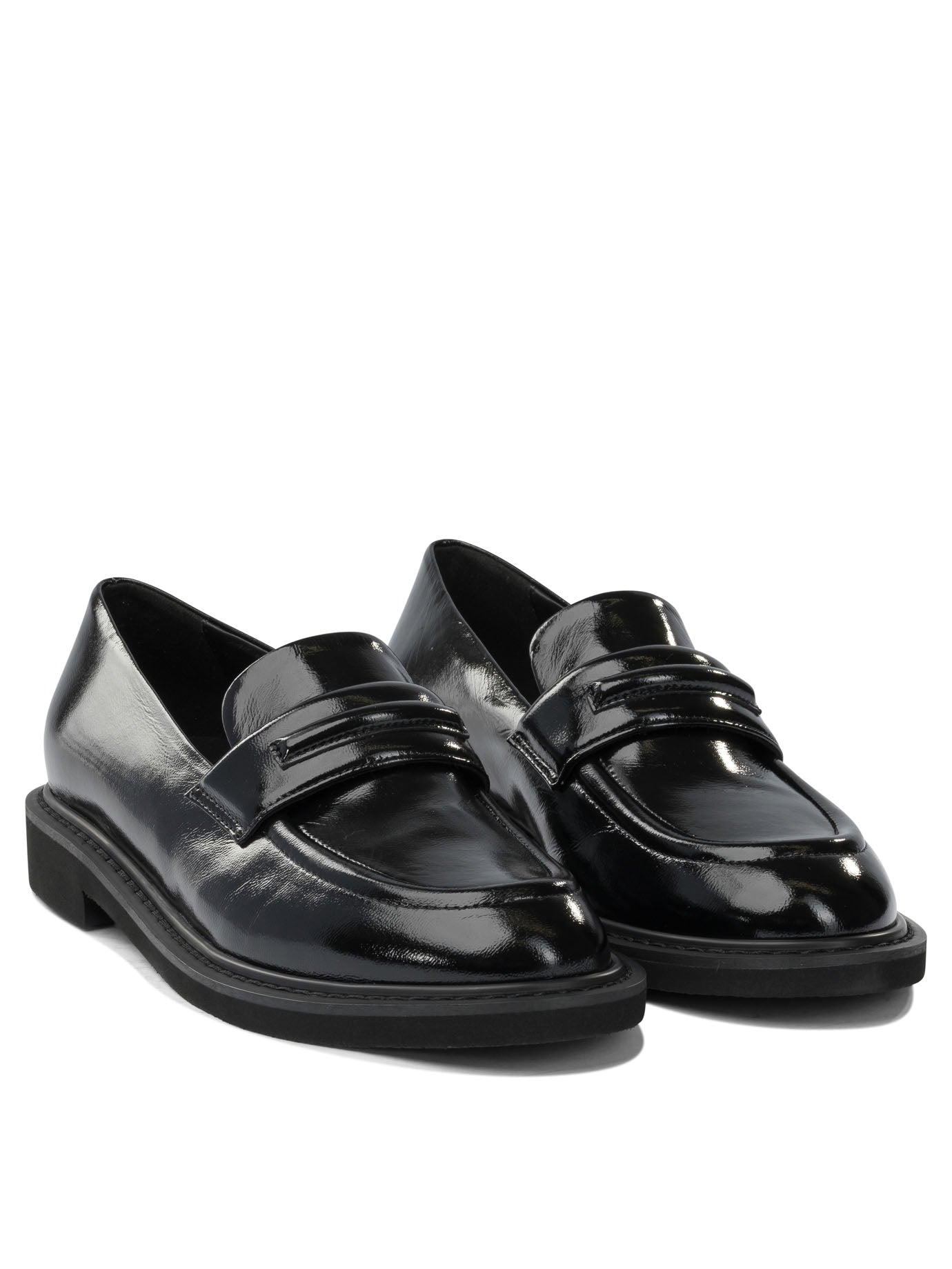 Halmanera Glossy Leather Loafers