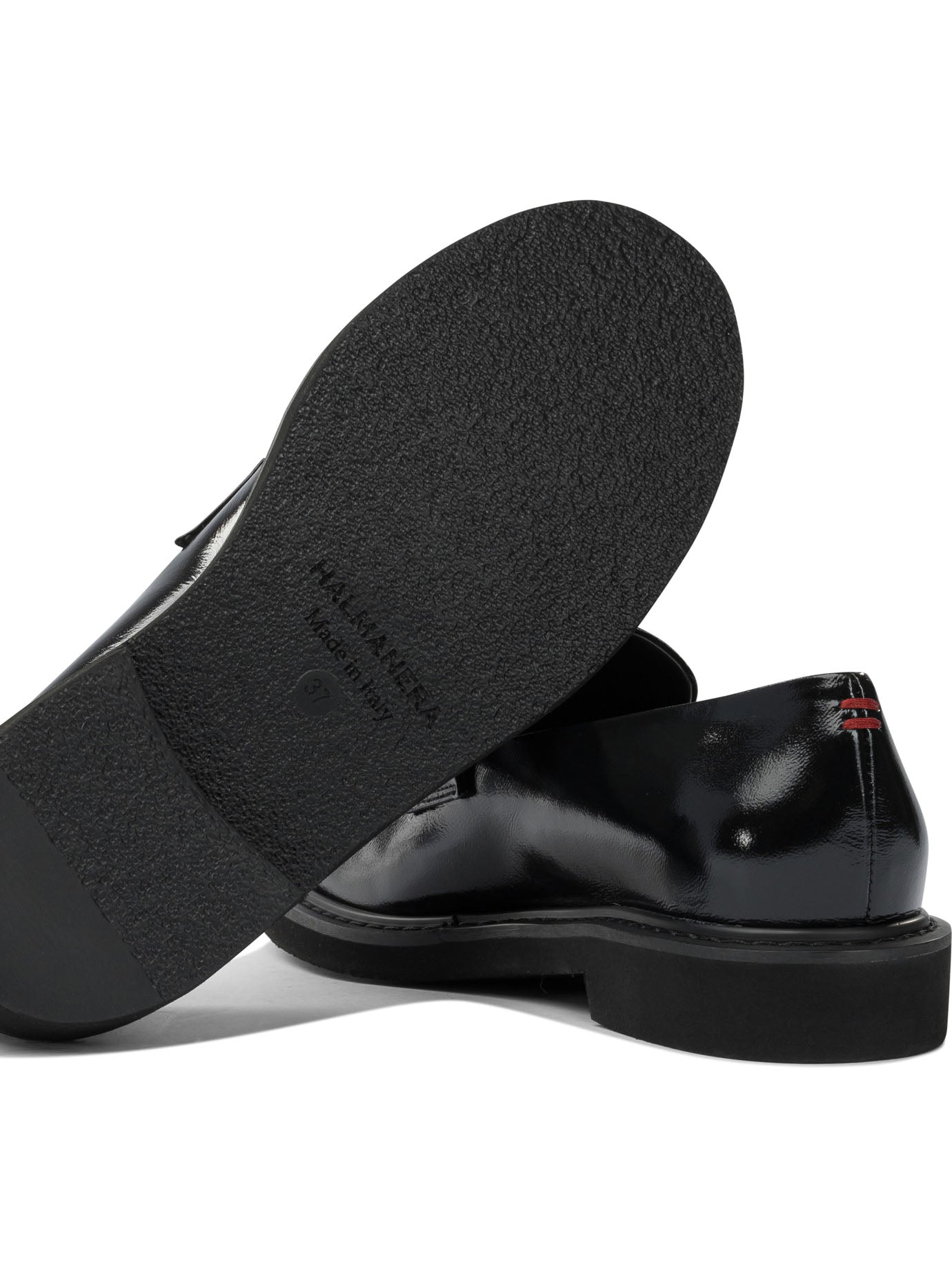 Halmanera Glossy Leather Loafers