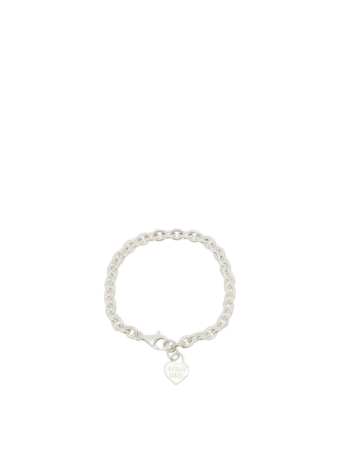 Human Made Silver Heart Bracelet