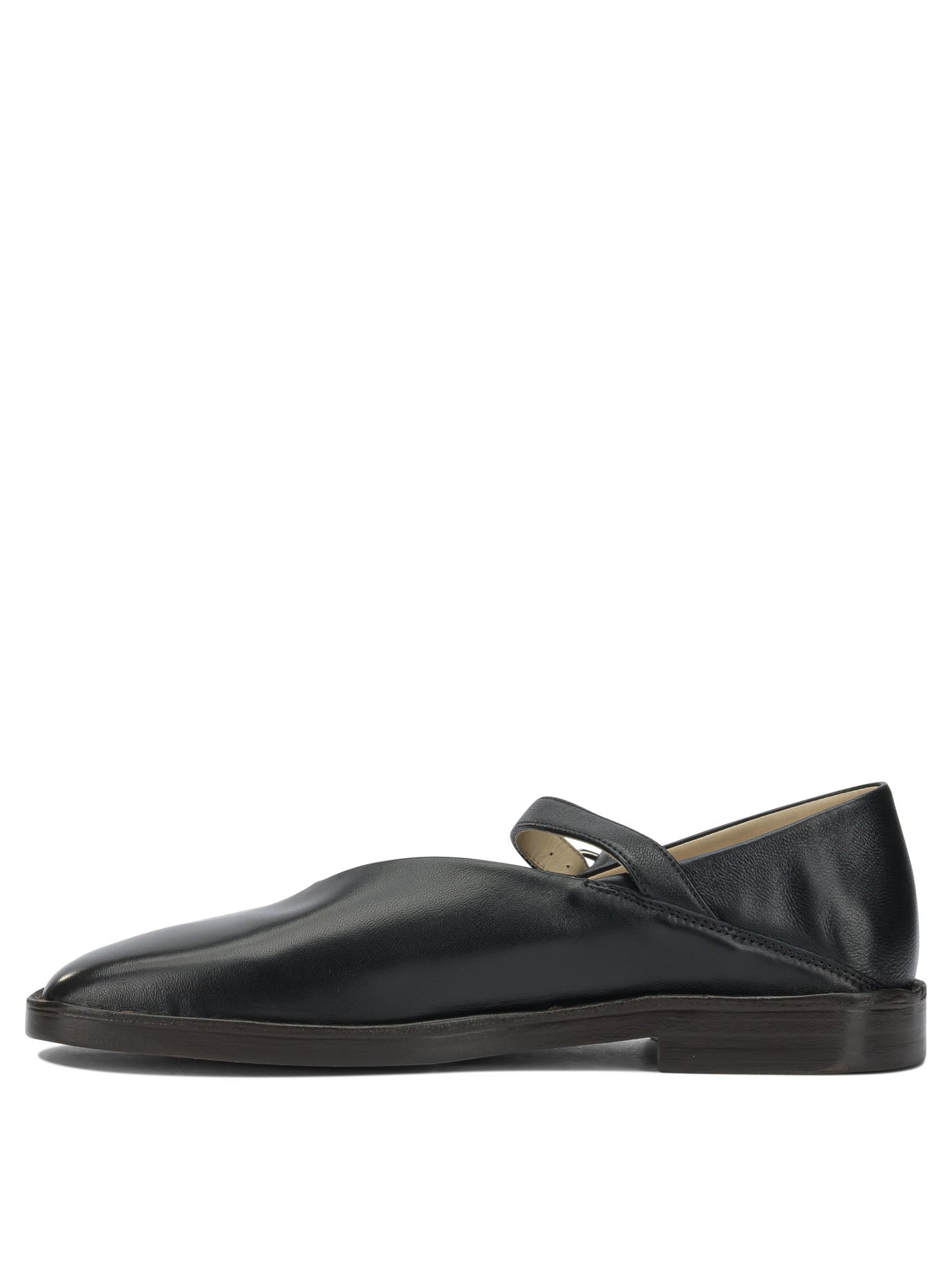 Lemaire Mary Jane Leather Ballet Flats