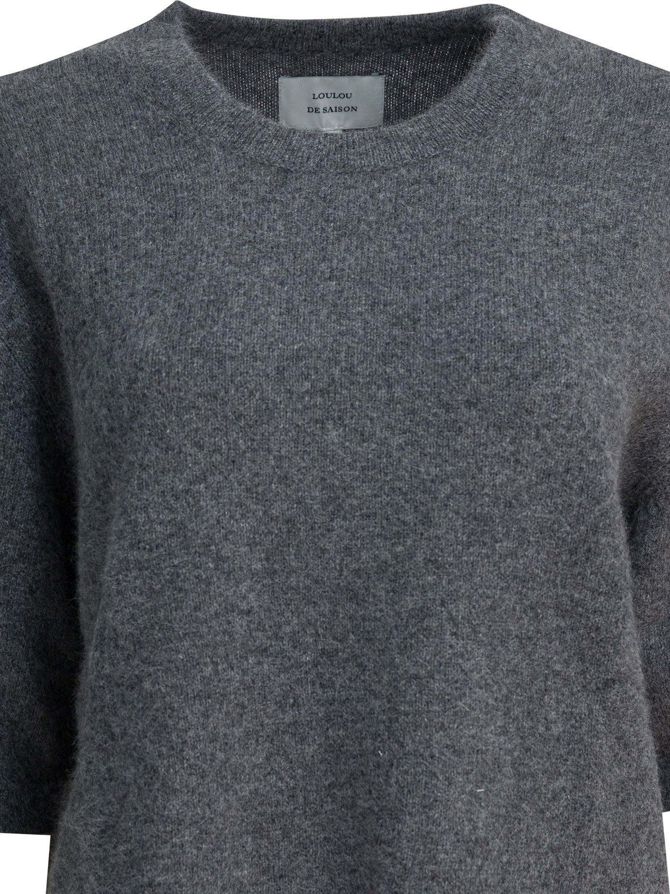 LouLou De Saison Raven Crewneck Sweater In Wool Blend