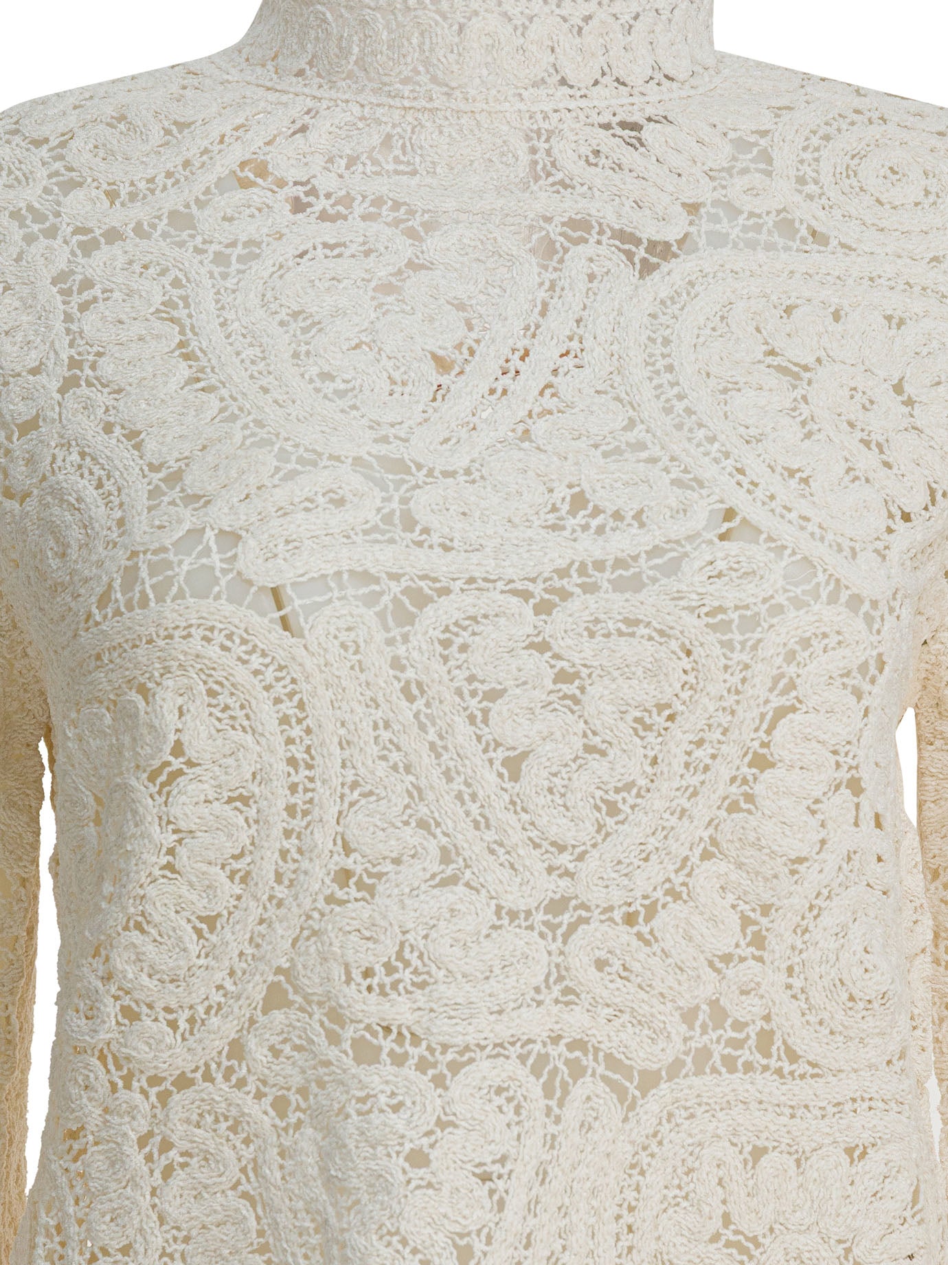 LouLou De Saison Perforated Silk Wade Sweater