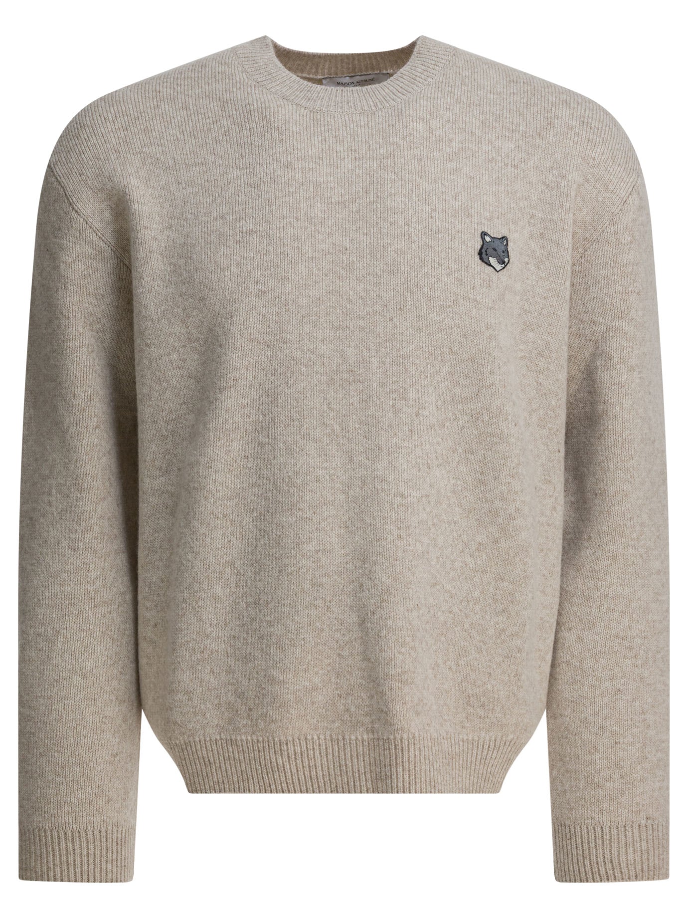 Maison Kitsuné Wool Crewneck Sweater
