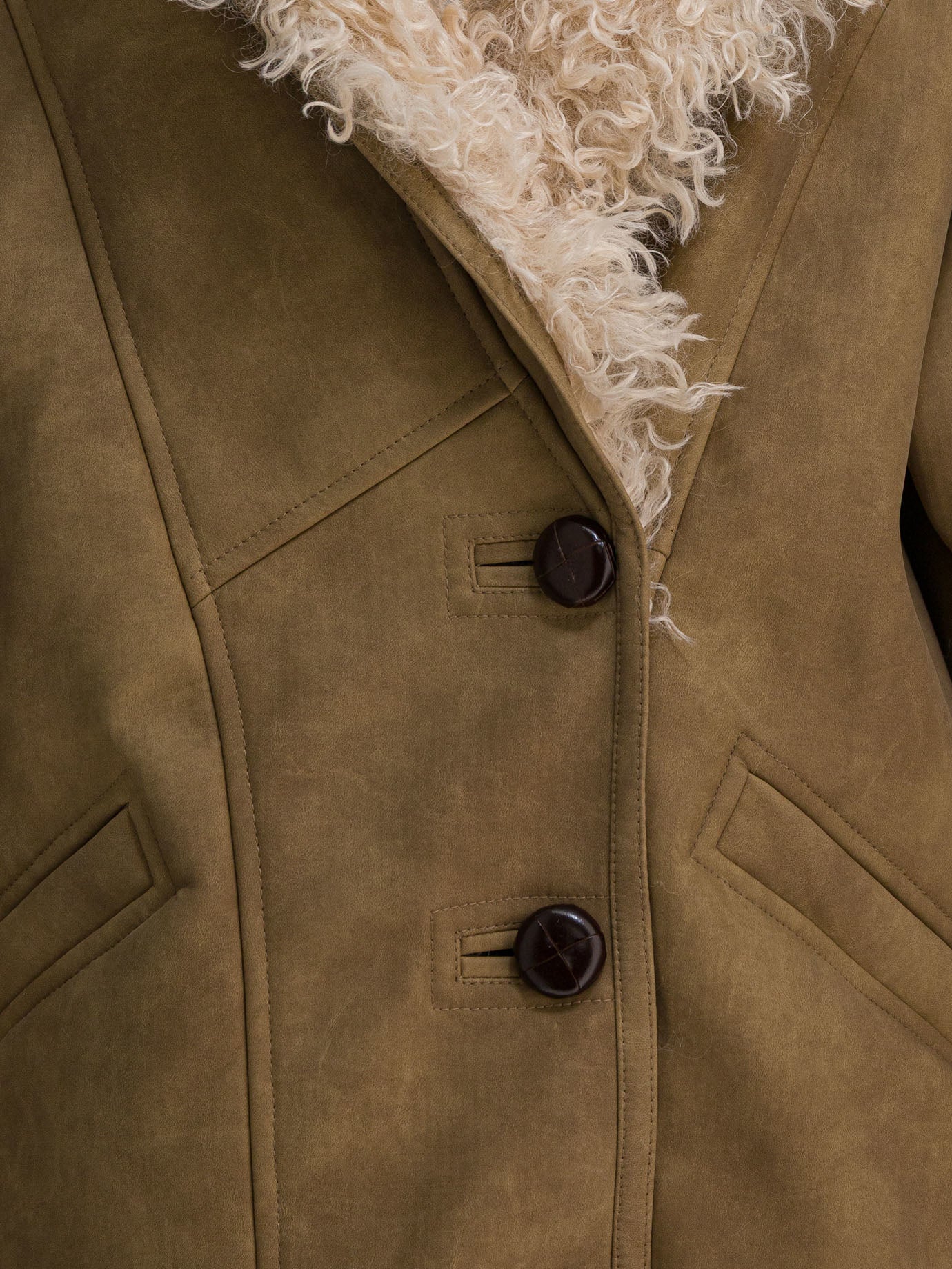 Marant Étoile Clea Shearling Jacket