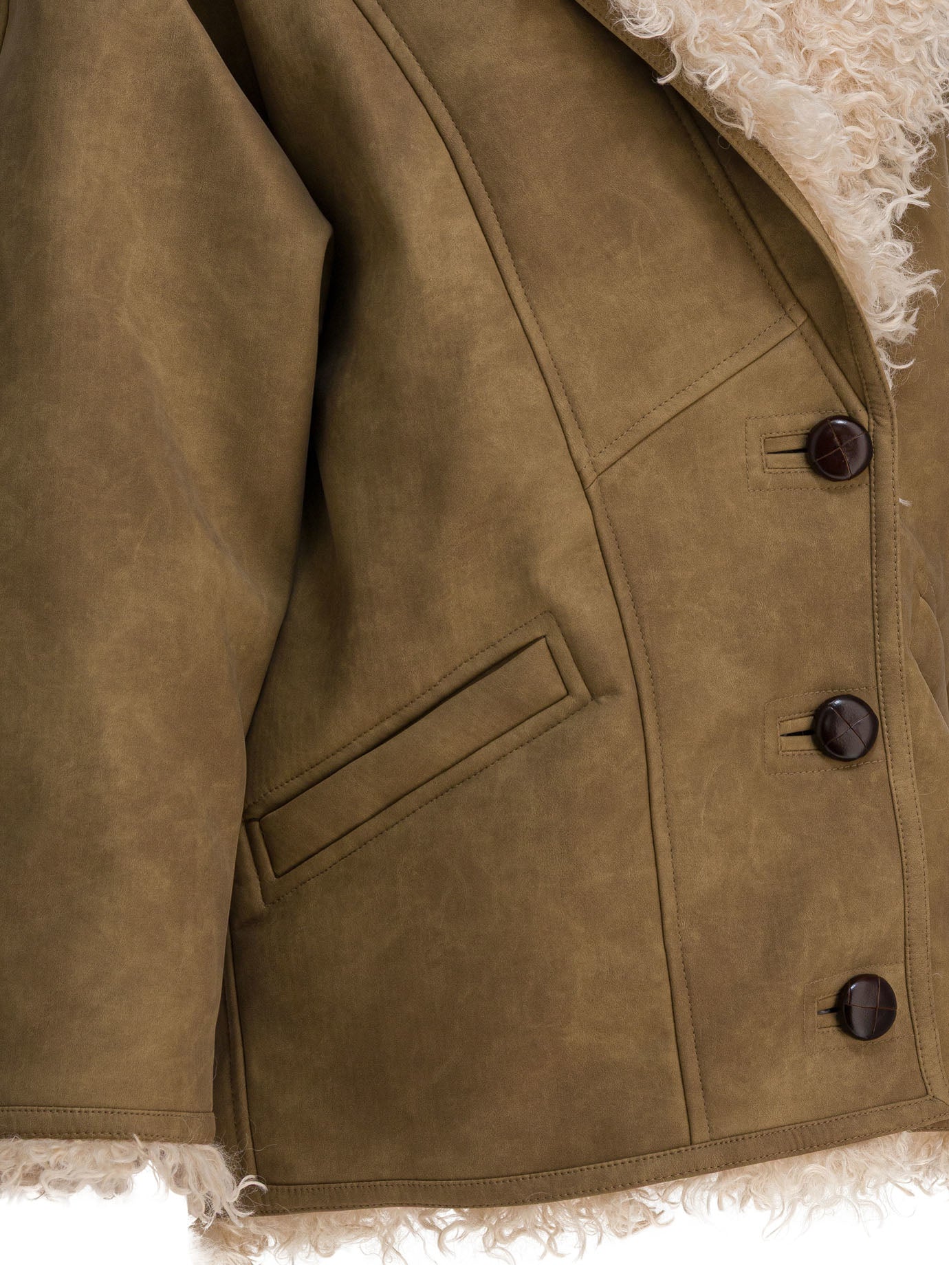 Marant Étoile Clea Shearling Jacket