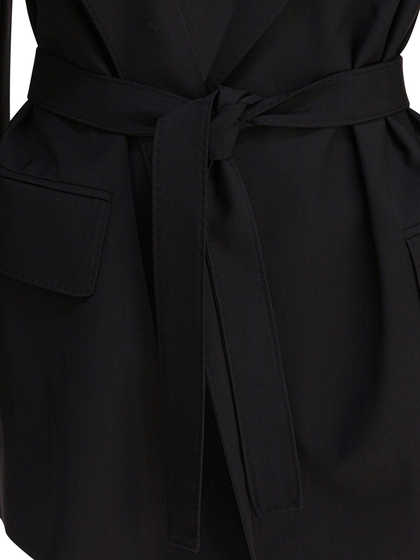 Max Mara Wool Canvas Blazer