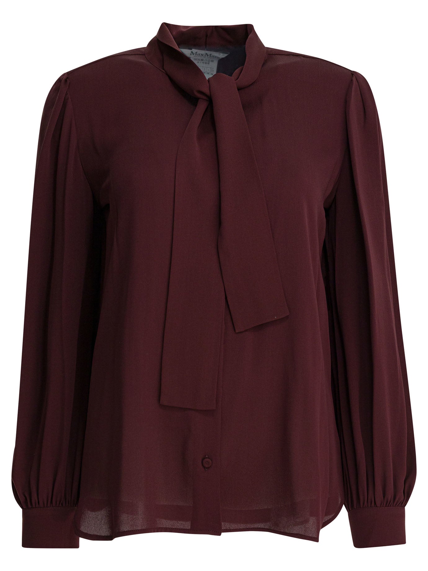 Max Mara Silk Charmeuse Shirt