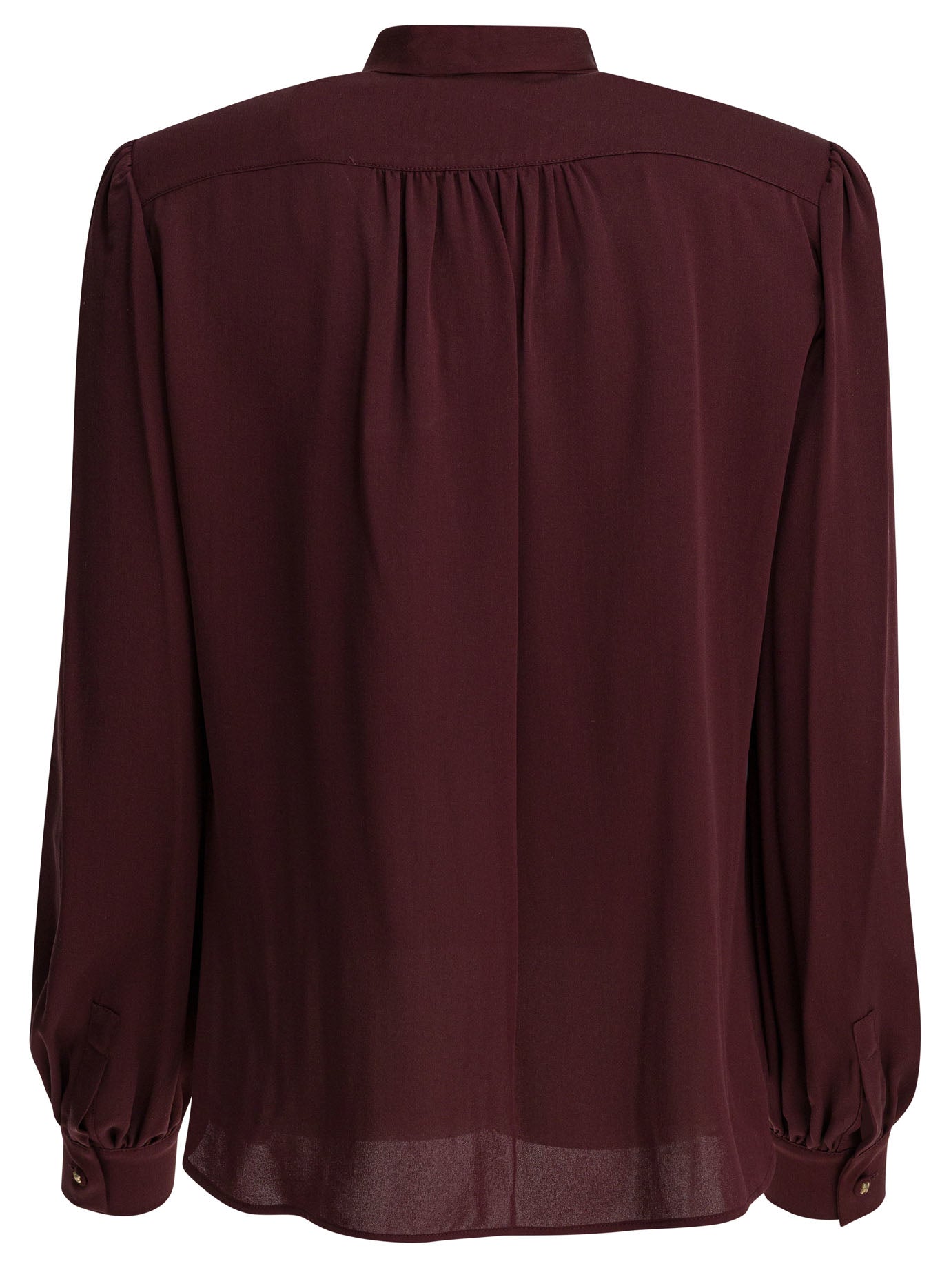 Max Mara Silk Charmeuse Shirt