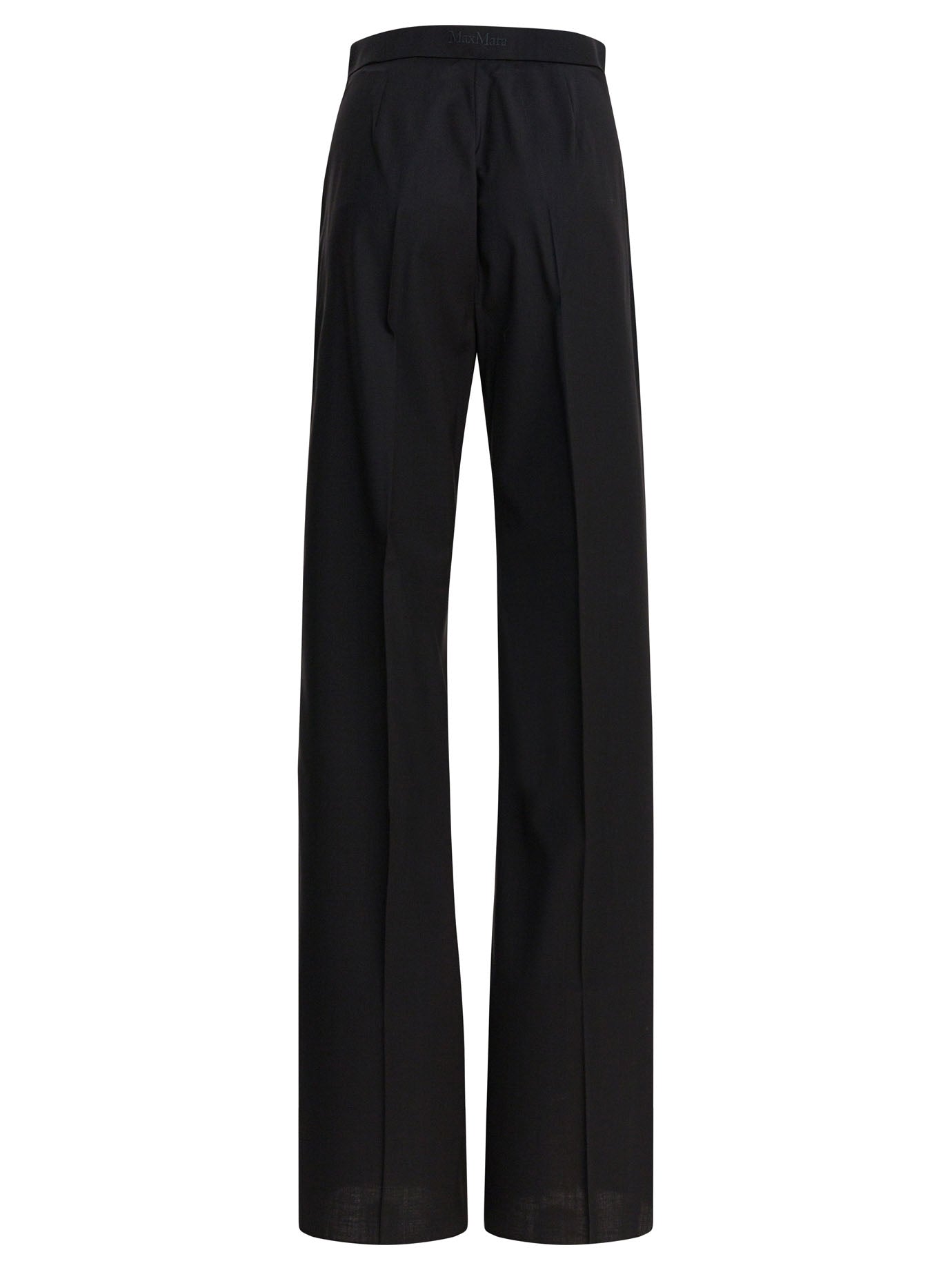 Max Mara Light Wool Straight Trousers