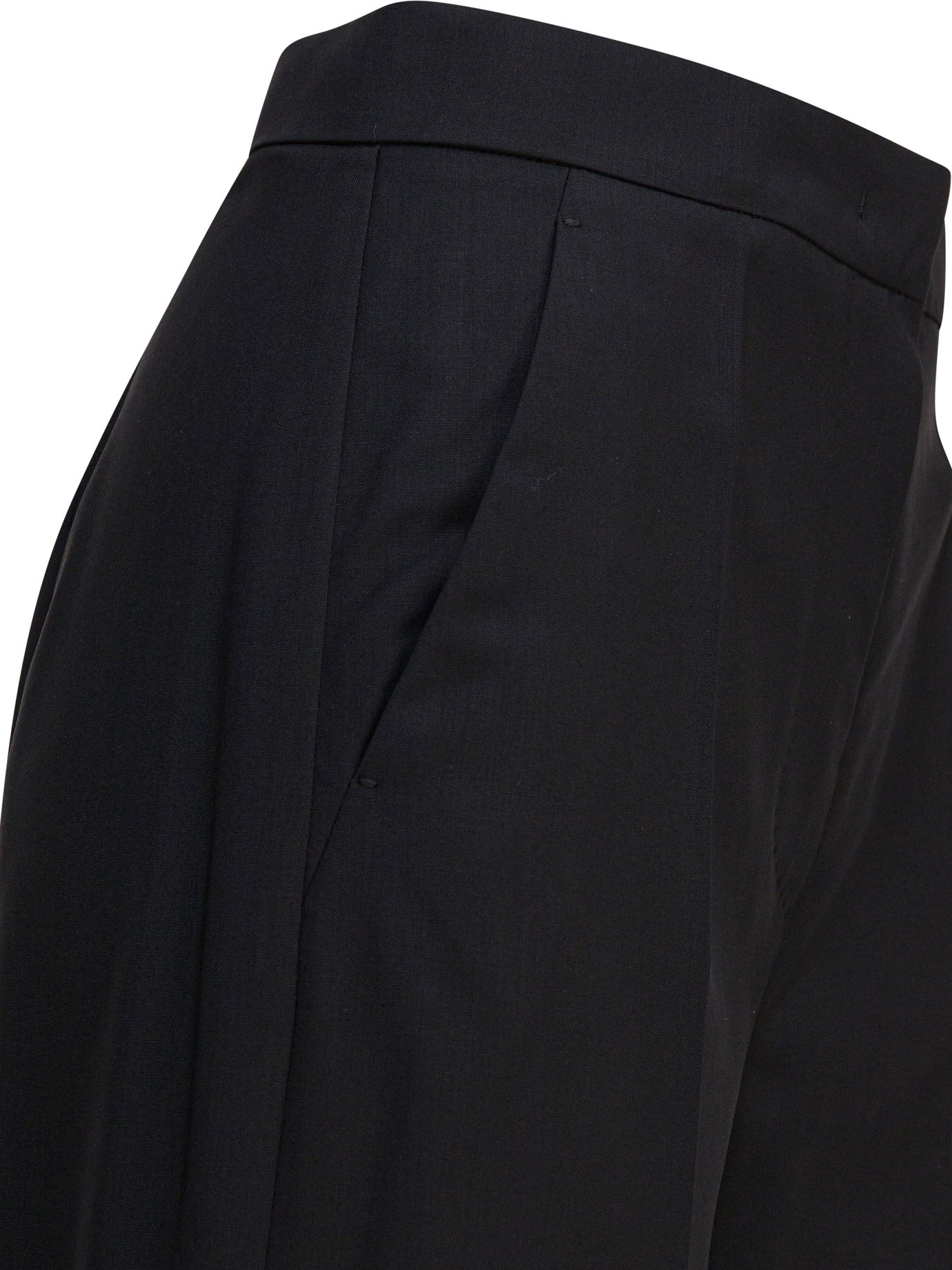 Max Mara Light Wool Straight Trousers