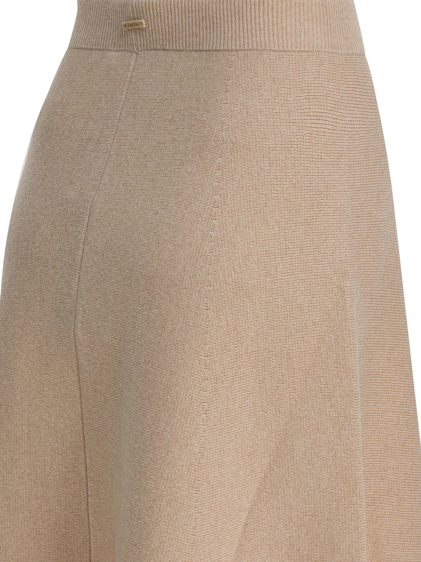 Max Mara Wool And Cashmere Flared Skirt