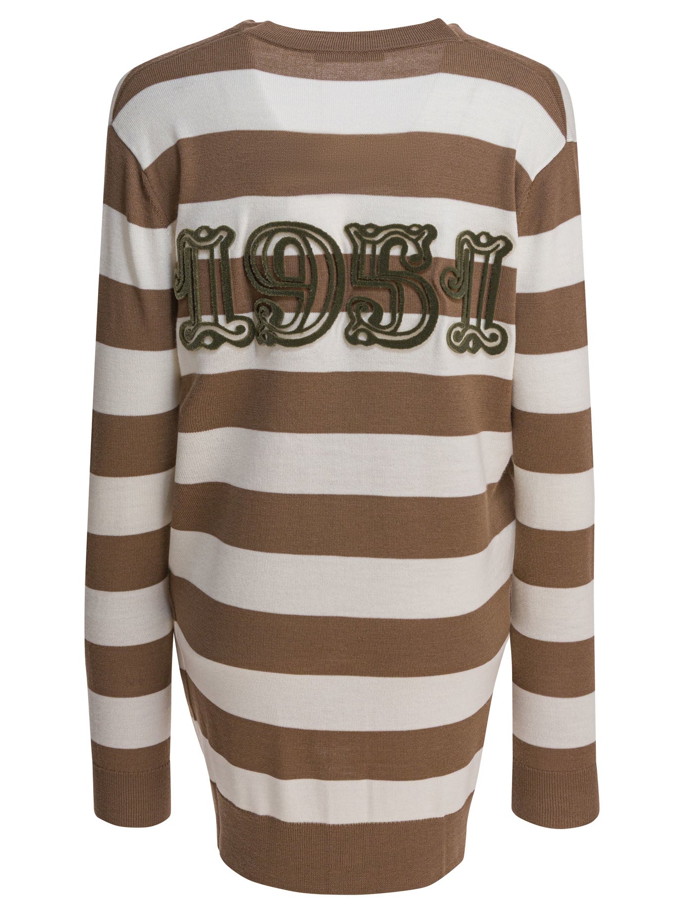 Max Mara Cardigan With 1951 Lettering