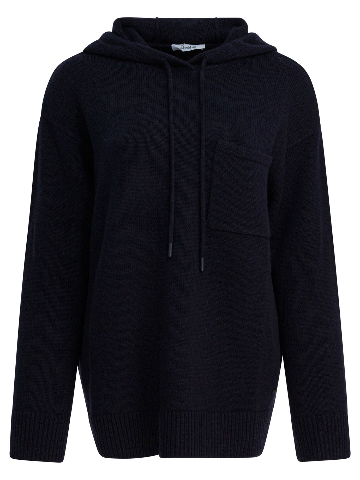 Max Mara Wool And Cashmere Hooded Sweater