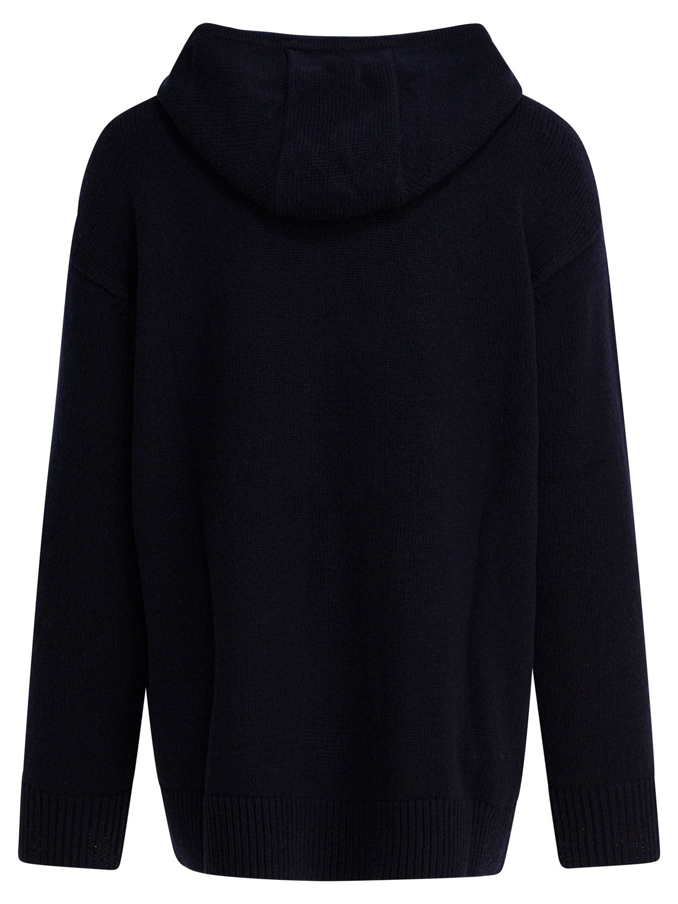 Max Mara Wool And Cashmere Hooded Sweater