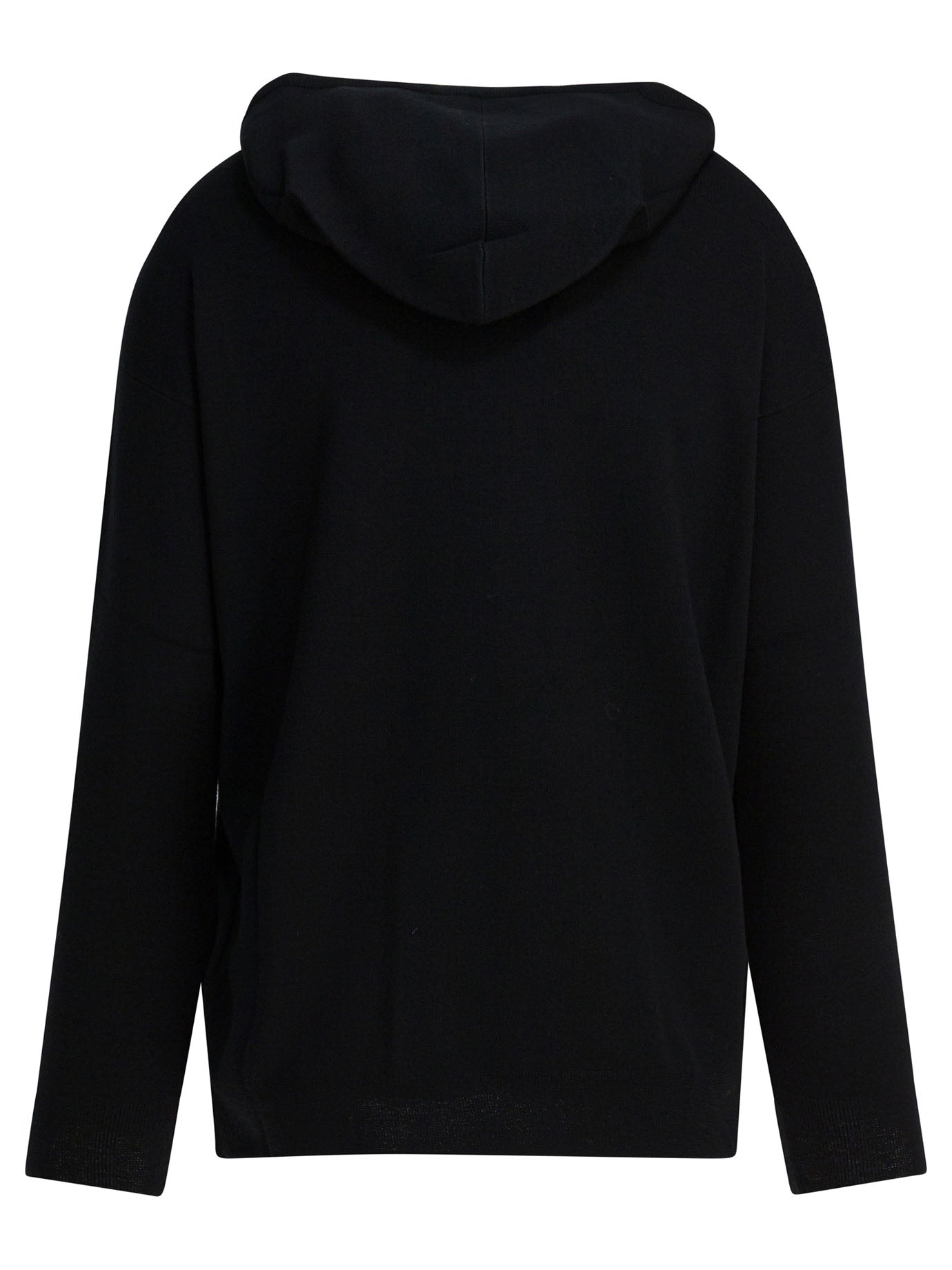 Max Mara Virgin Wool Hooded Sweater