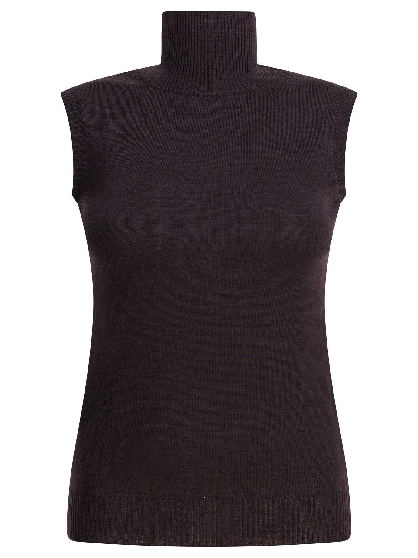 Max Mara Sportmax Mock Neck Sleeveless