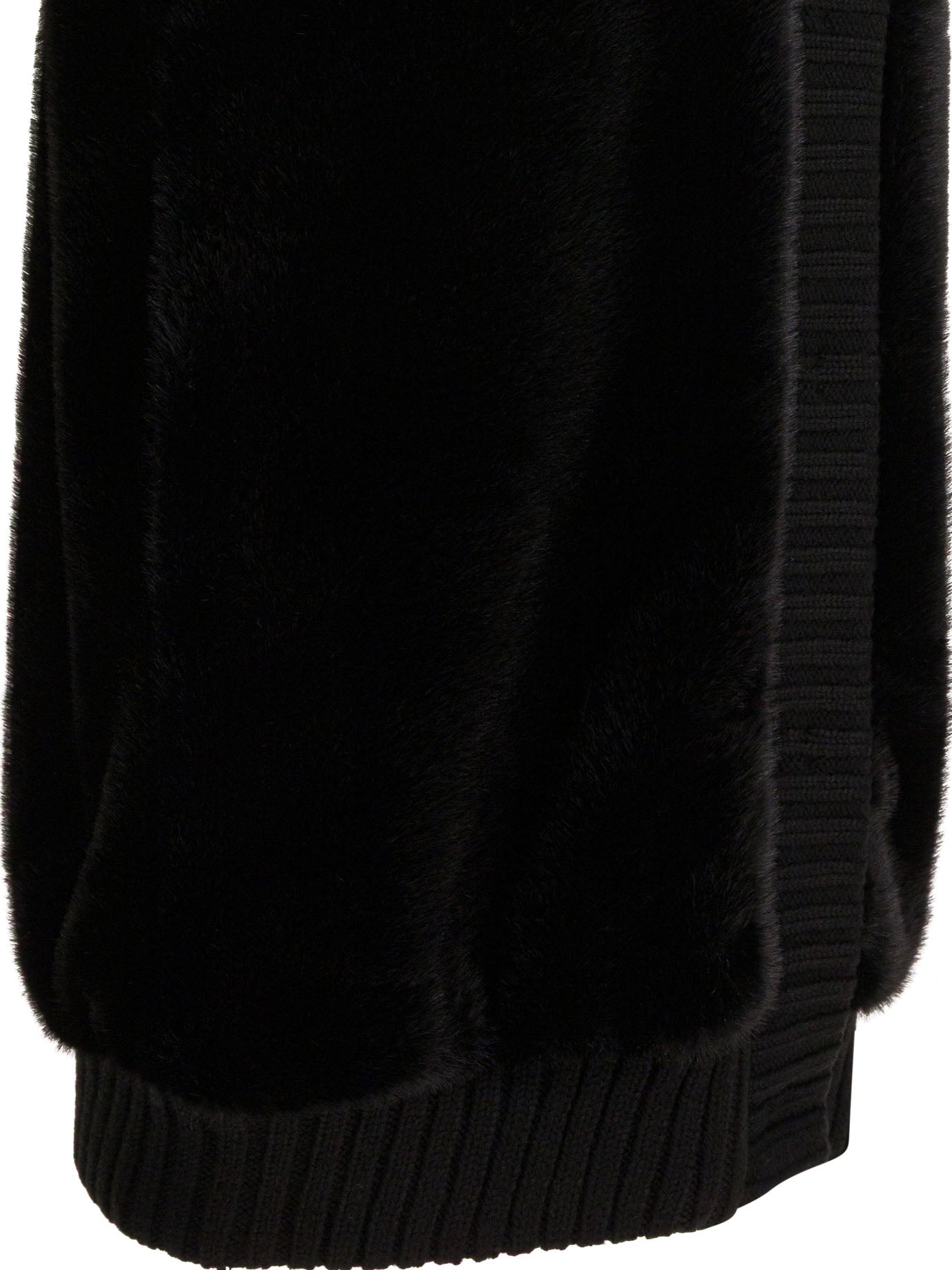 Pinko Sleeveless Faux Fur Jacket